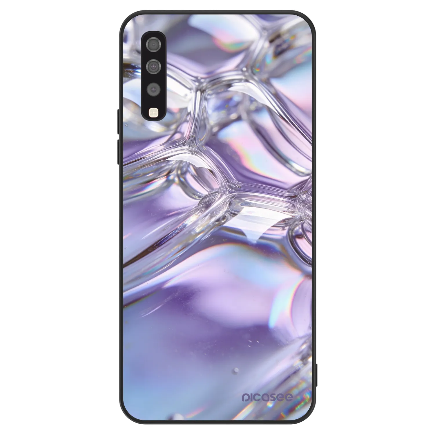 Picasee ULTIMATE CASE za Samsung Galaxy A70 A705F - Iridescent bubbles