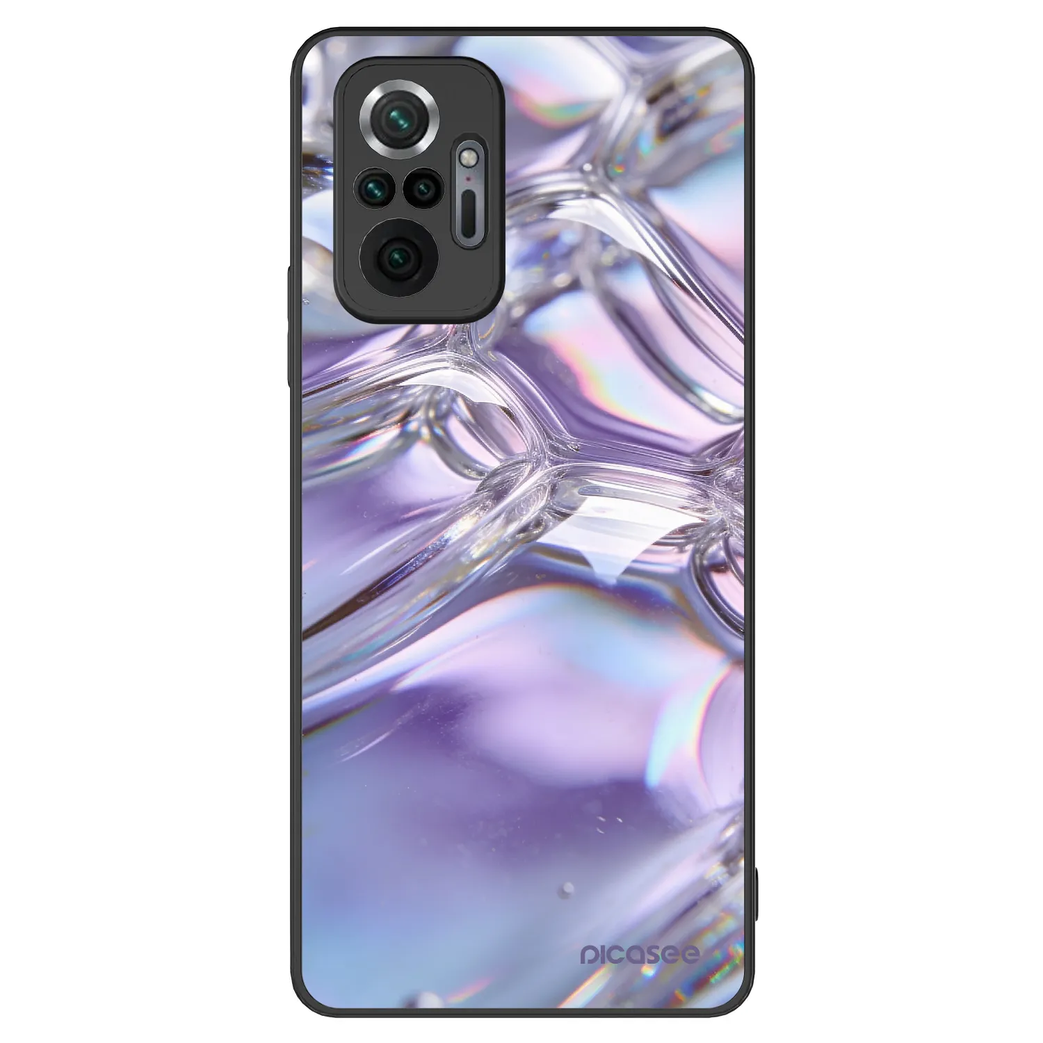 Picasee ULTIMATE CASE za Xiaomi Redmi Note 10 Pro - Iridescent bubbles