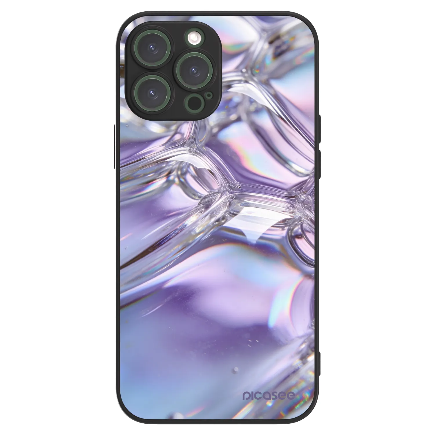 Picasee ULTIMATE CASE za Apple iPhone 13 Pro Max - Iridescent bubbles