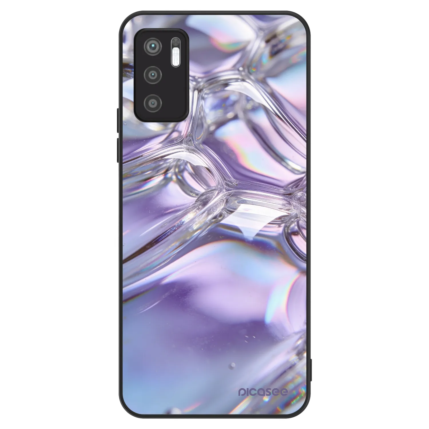 Picasee ULTIMATE CASE za Xiaomi Redmi Note 10 5G - Iridescent bubbles