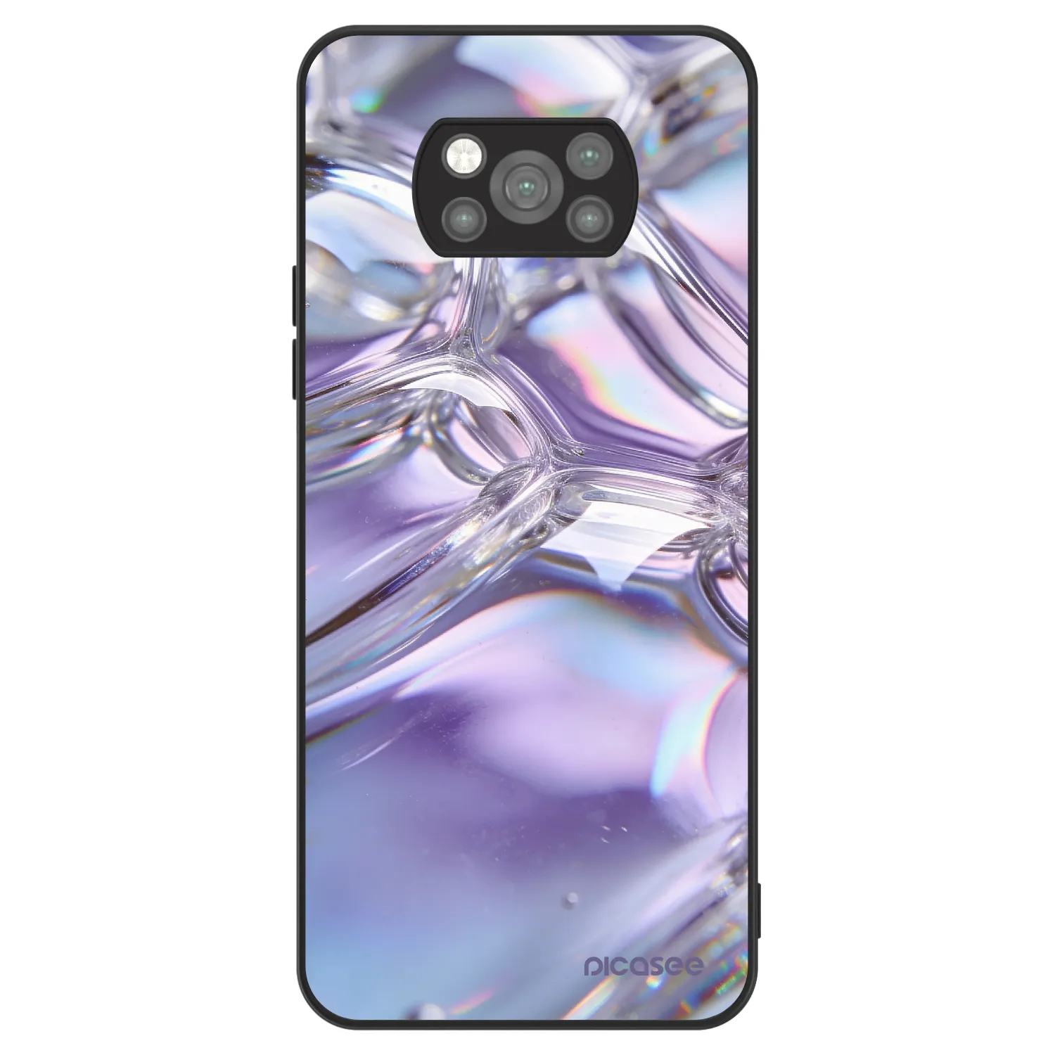 Picasee ULTIMATE CASE za Xiaomi Poco X3 Pro - Iridescent bubbles