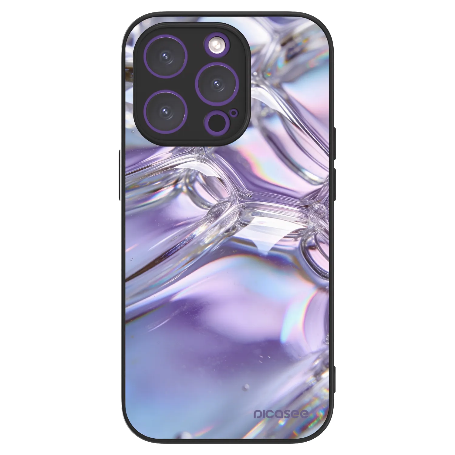Picasee ULTIMATE CASE za Apple iPhone 14 Pro - Iridescent bubbles