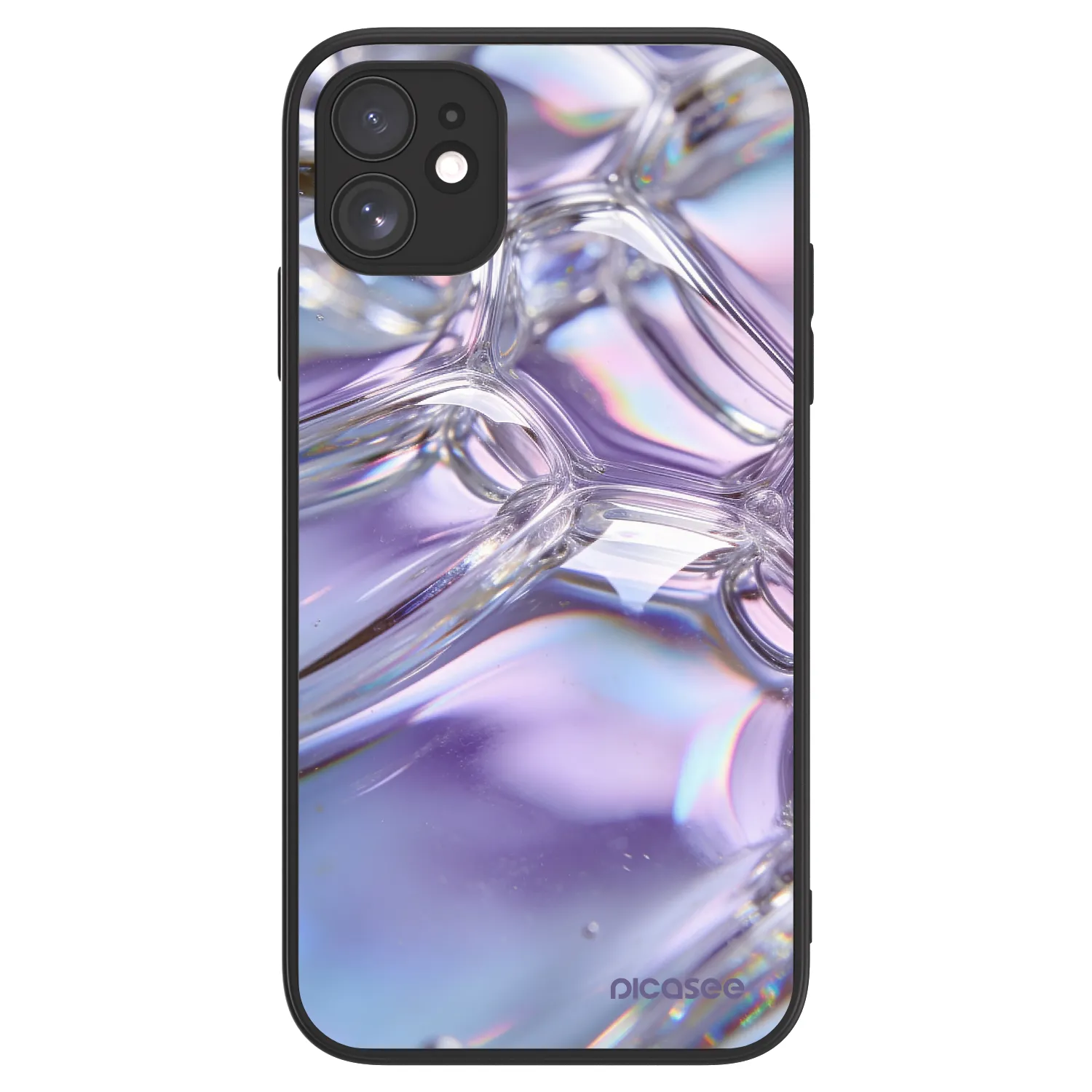 Picasee ULTIMATE CASE MagSafe za Apple iPhone 11 - Iridescent bubbles