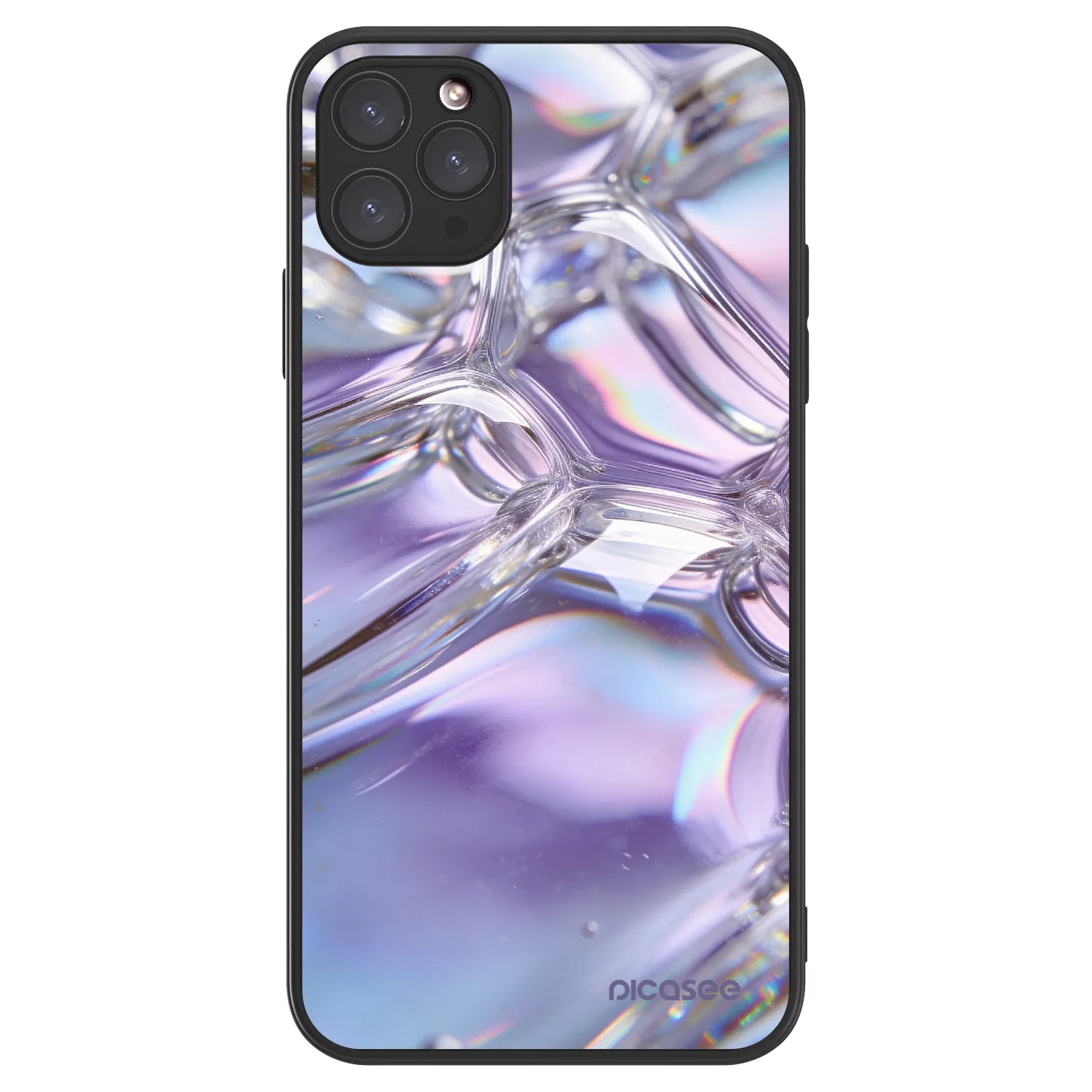 Picasee ULTIMATE CASE MagSafe za Apple iPhone 11 Pro Max - Iridescent bubbles