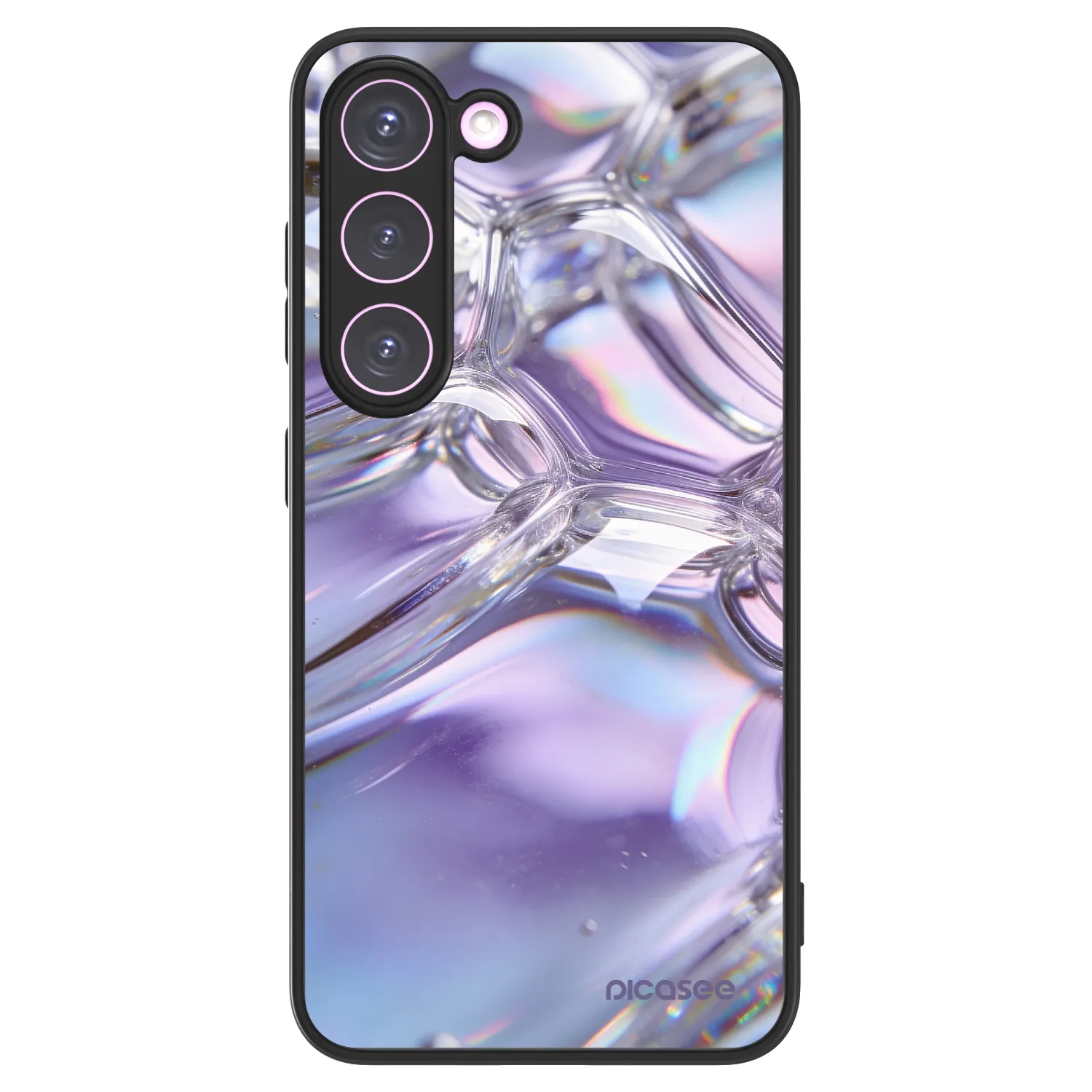 Picasee ULTIMATE CASE za Samsung Galaxy S23 5G - Iridescent bubbles