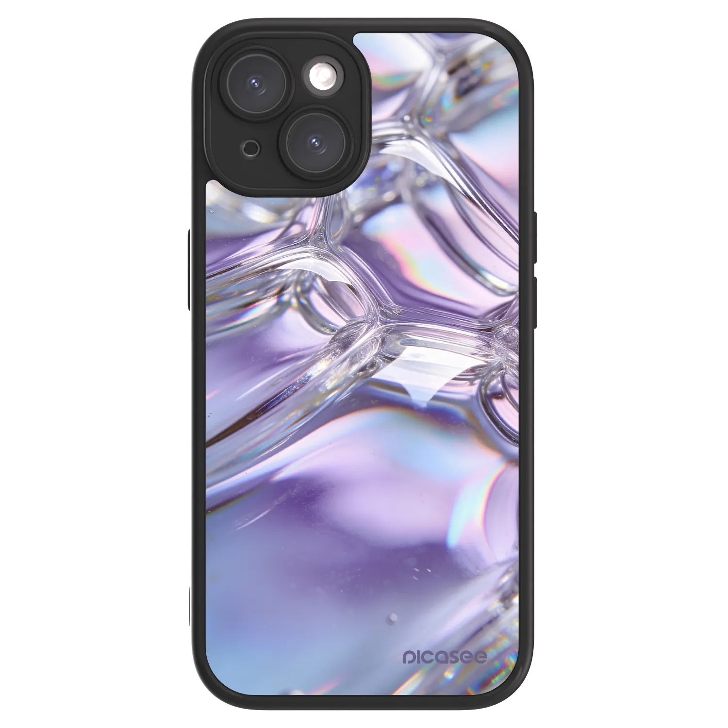 Picasee ULTIMATE CASE za Apple iPhone 15 - Iridescent bubbles