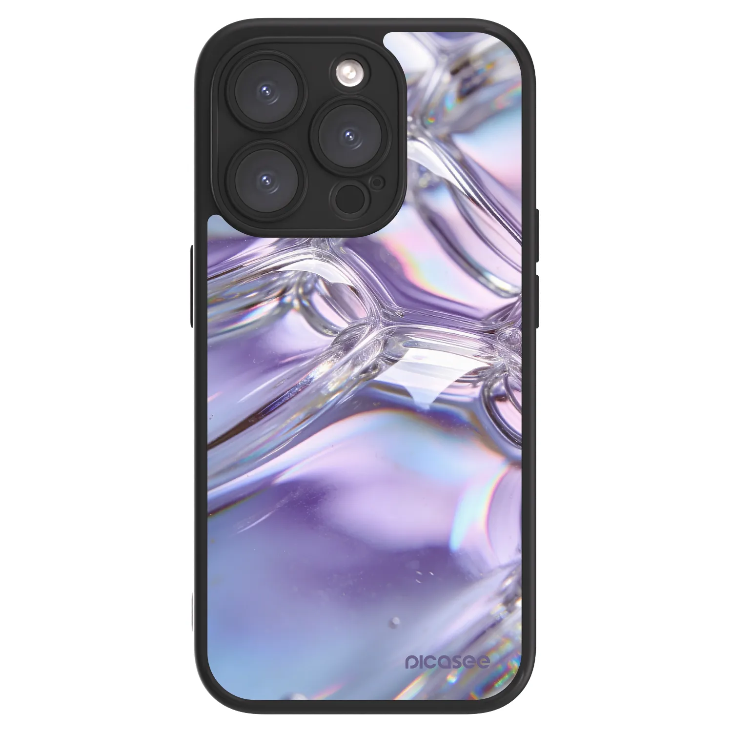 Picasee ULTIMATE CASE MagSafe za Apple iPhone 15 Pro - Iridescent bubbles
