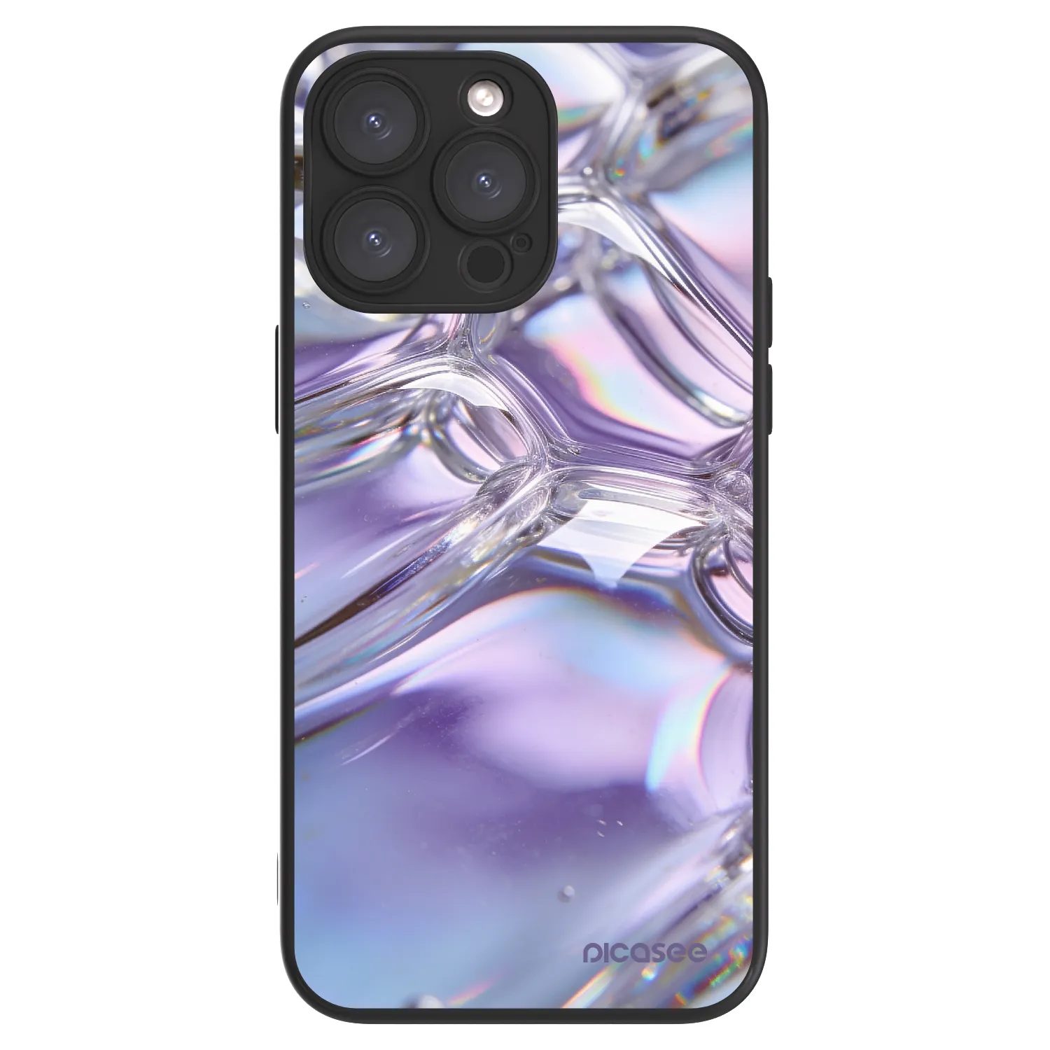 Picasee ULTIMATE CASE za Apple iPhone 15 Pro Max - Iridescent bubbles