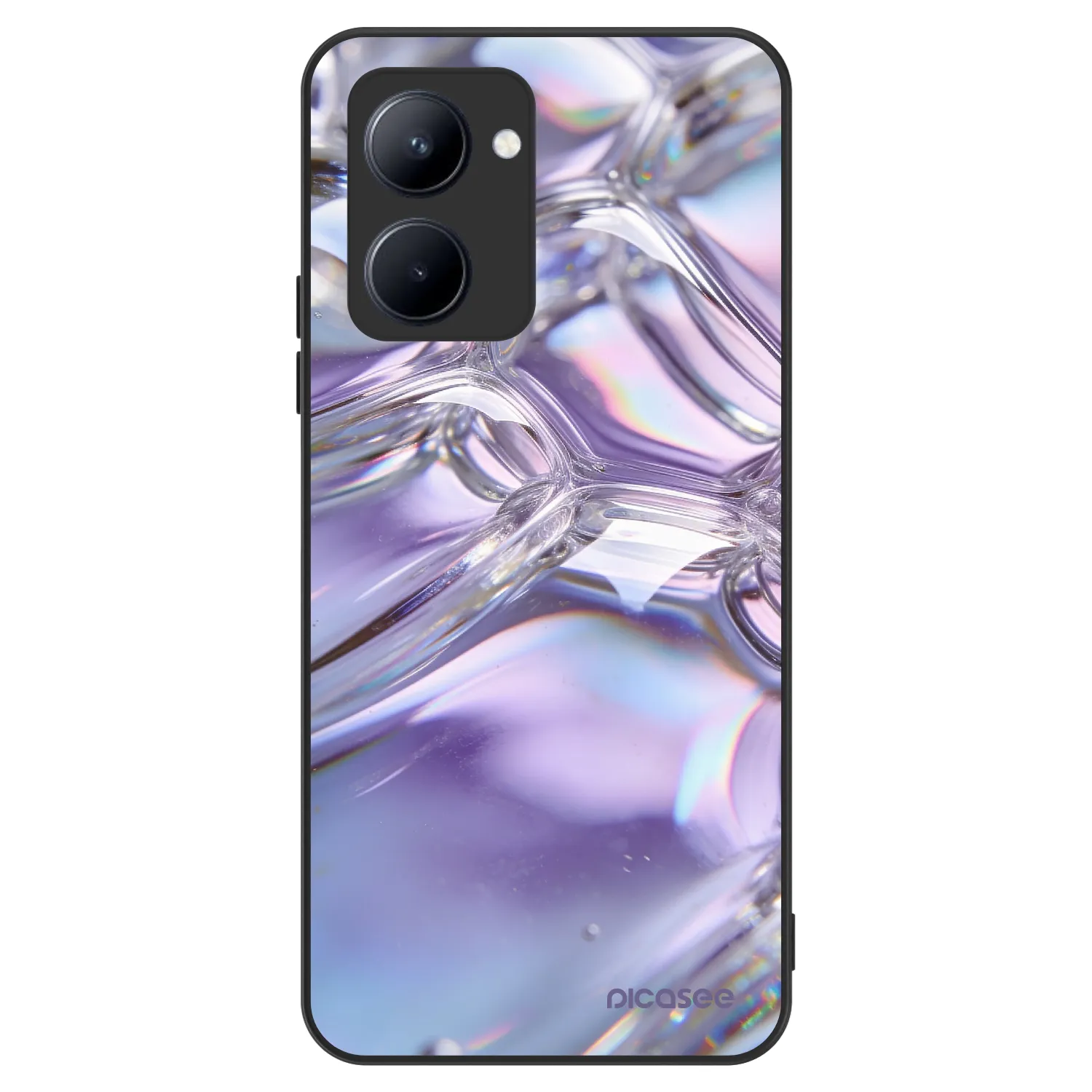 Picasee ULTIMATE CASE za Realme C33 (2023) - Iridescent bubbles