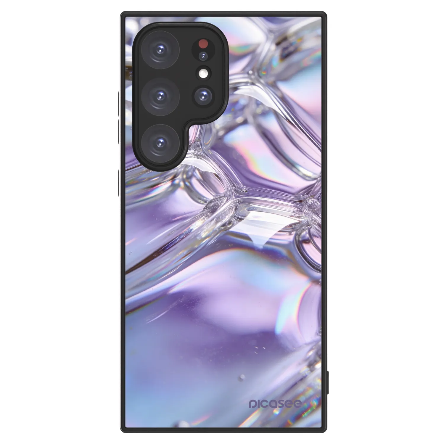 Picasee ULTIMATE CASE za Samsung Galaxy S24 Ultra S928B 5G - Iridescent bubbles
