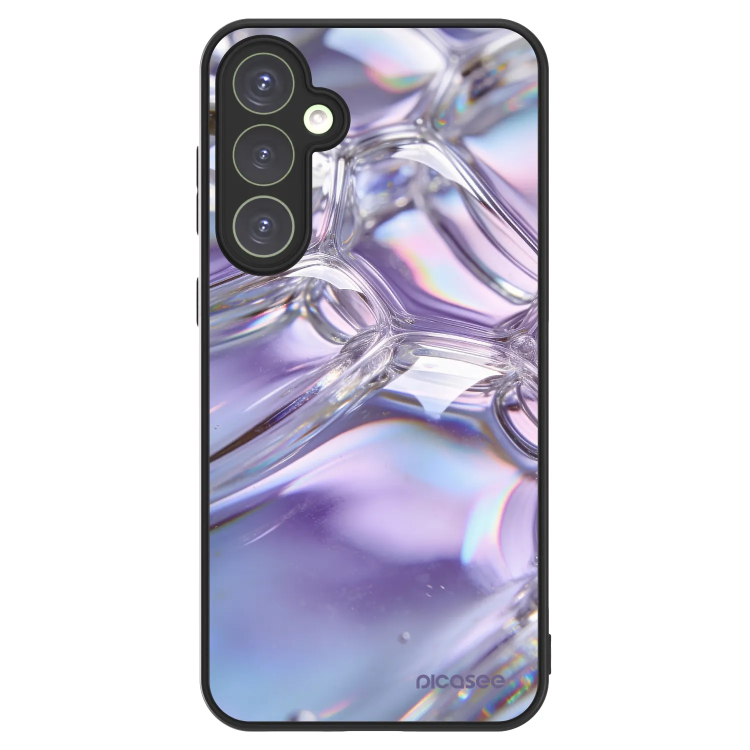 Picasee ULTIMATE CASE PowerShare za Samsung Galaxy S23 FE S711B - Iridescent bubbles