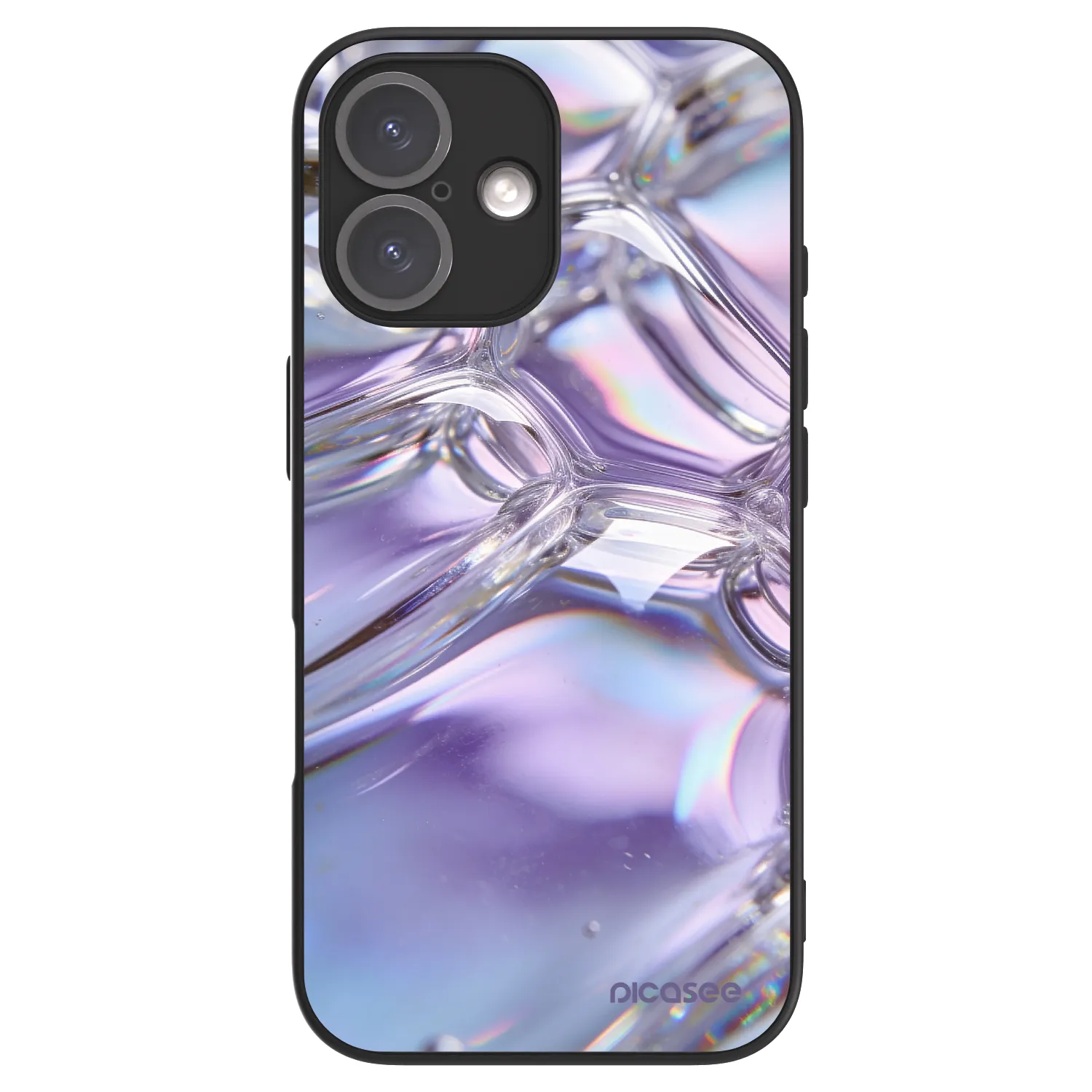 Picasee ULTIMATE CASE za Apple iPhone 16 - Iridescent bubbles