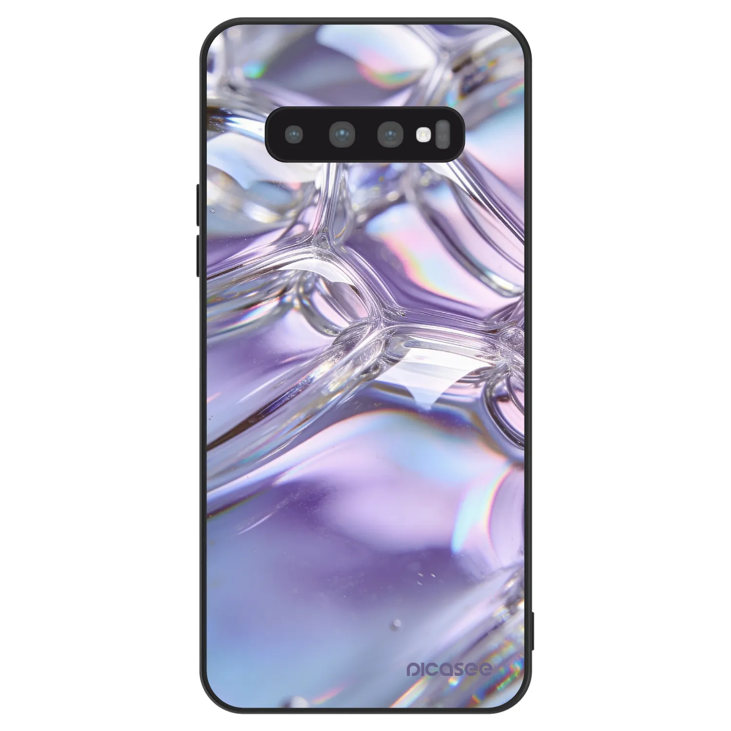 Picasee ULTIMATE CASE za Samsung Galaxy S10 Plus G975 - Iridescent bubbles