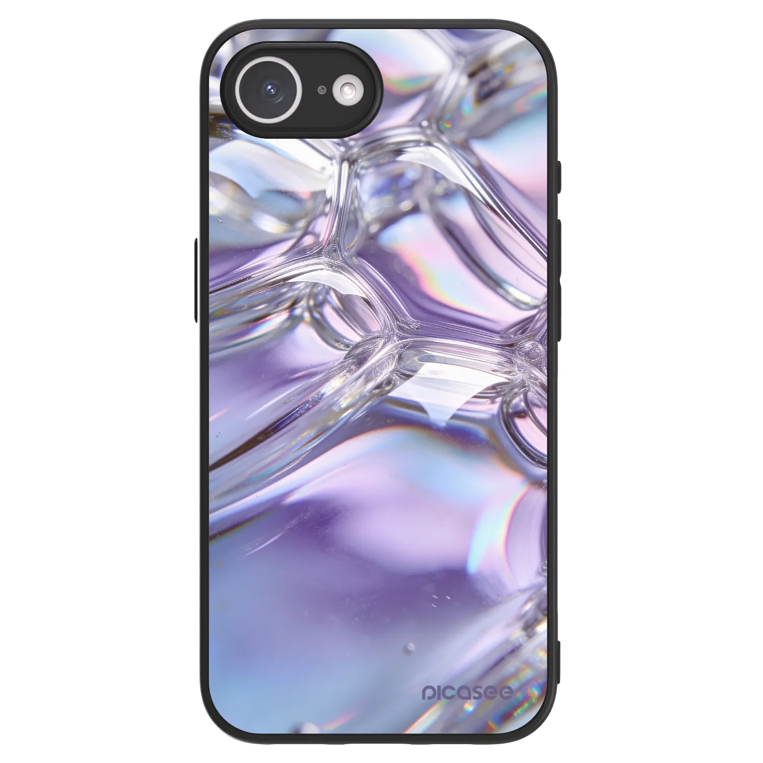 Picasee ULTIMATE CASE za Apple iPhone 16e - Iridescent bubbles