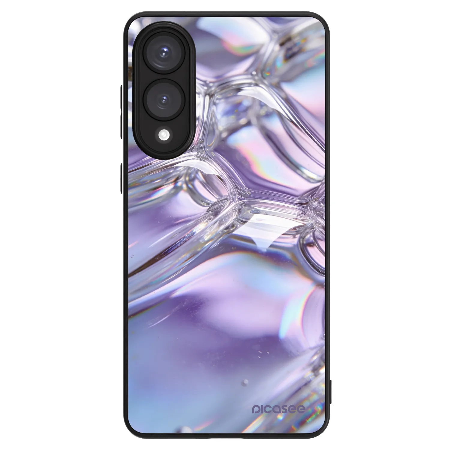 Picasee ULTIMATE CASE PowerShare za Samsung Galaxy S25 Edge 5G - Iridescent bubbles