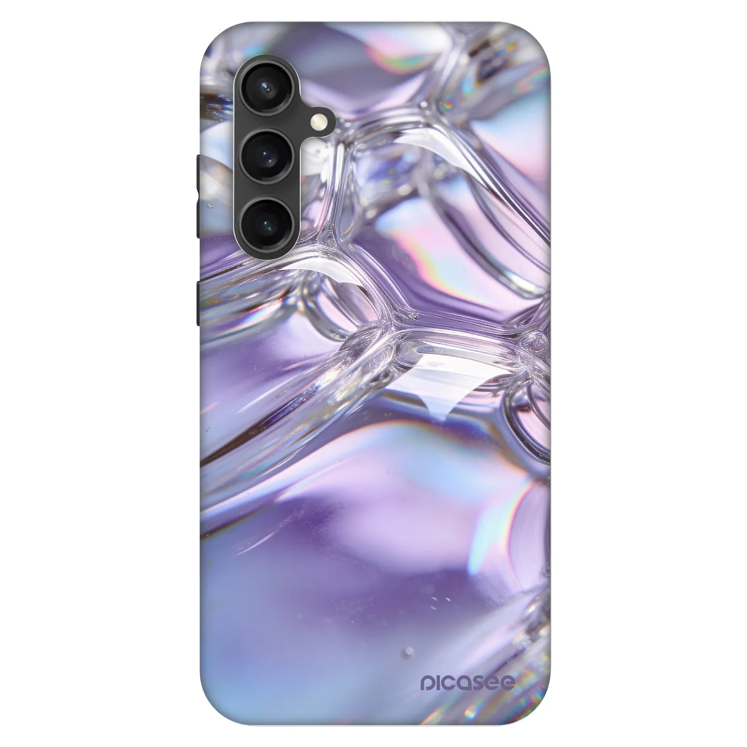 Picasee Fashion Case za Samsung Galaxy S23 FE S711B - Iridescent bubbles