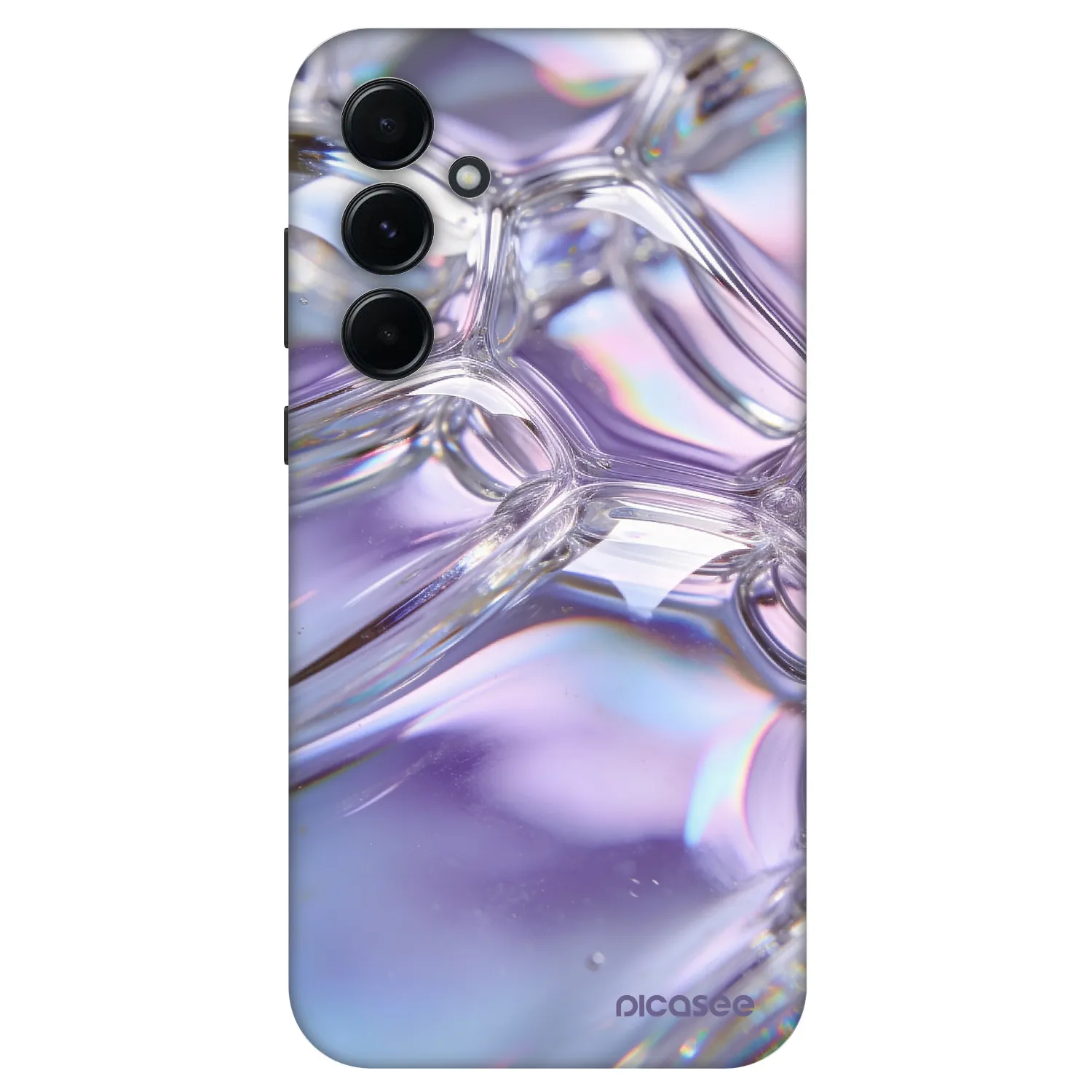 Picasee Fashion Case za Samsung Galaxy A55 5G A556B - Iridescent bubbles