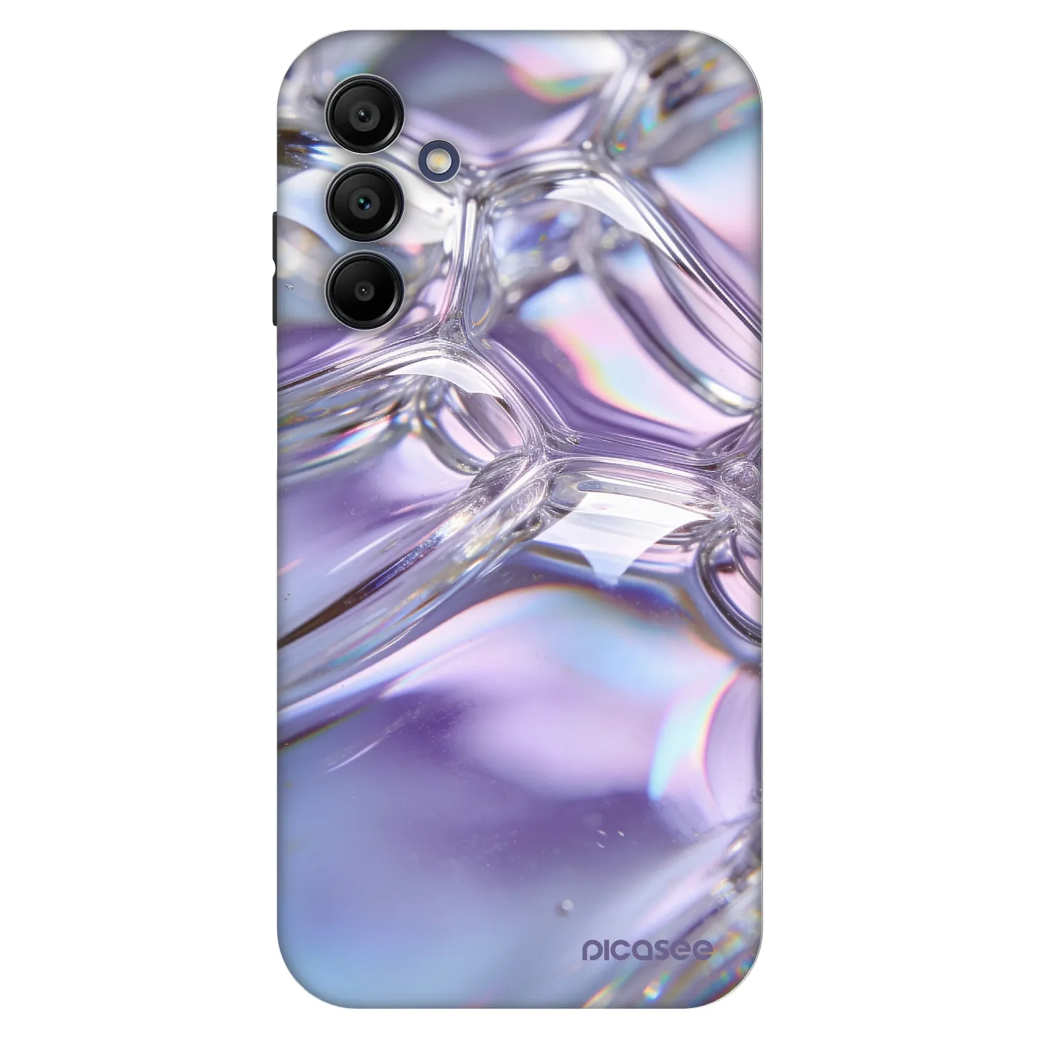 Picasee Fashion Case za Samsung Galaxy A15 A155F 4G - Iridescent bubbles