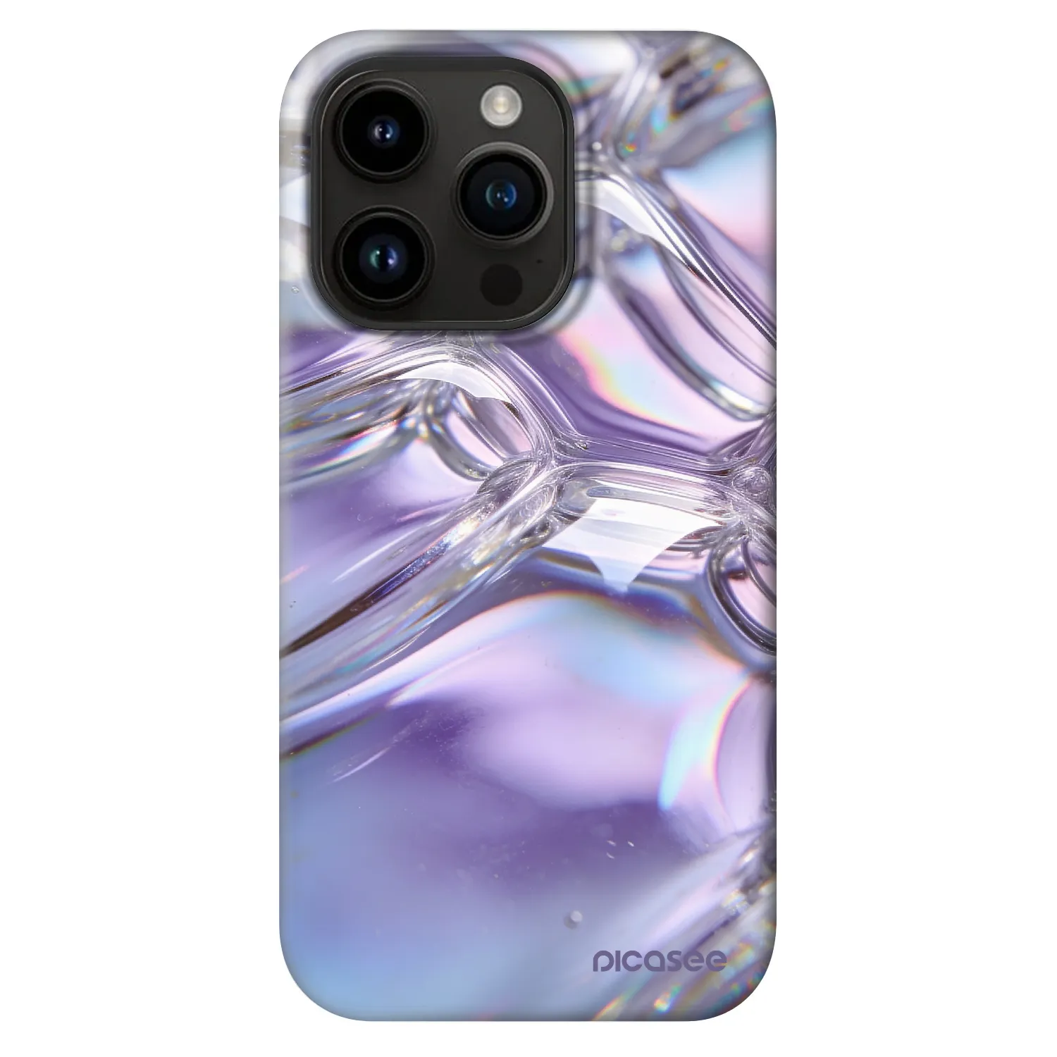 Picasee Fashion Case MagSafe za Apple iPhone 14 Pro - Iridescent bubbles