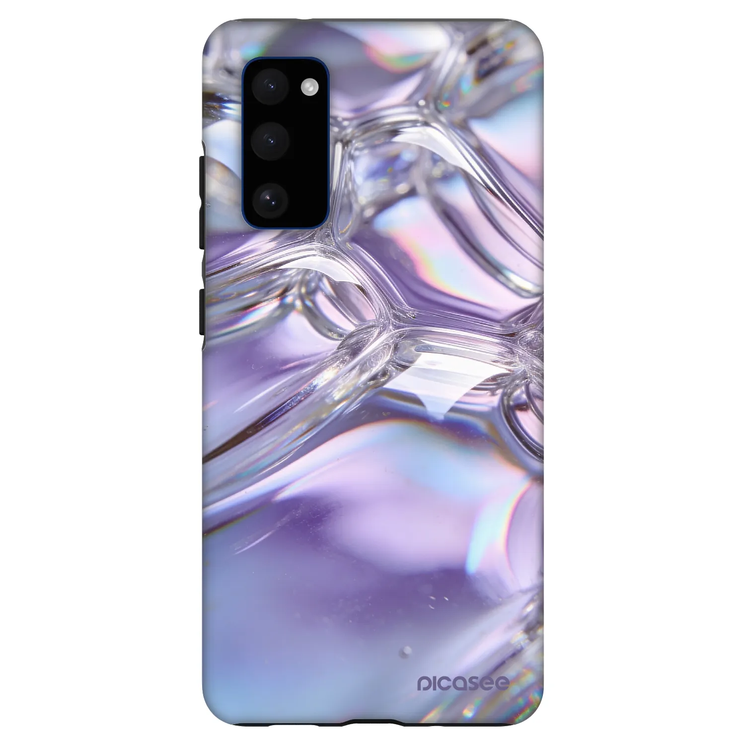 Picasee Fashion Case za Samsung Galaxy S20 FE - Iridescent bubbles