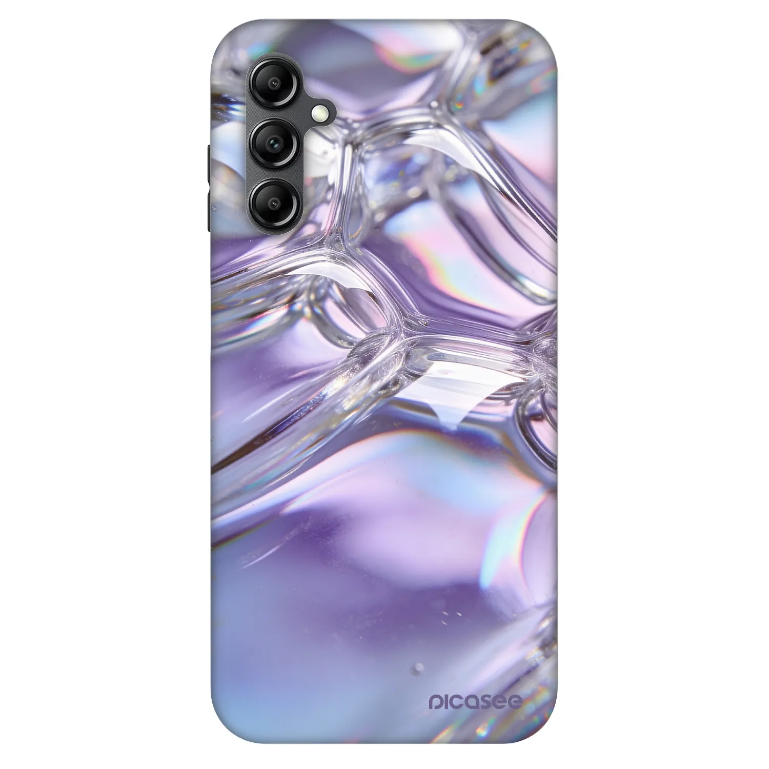 Picasee Fashion Case za Samsung Galaxy A16 4G - Iridescent bubbles