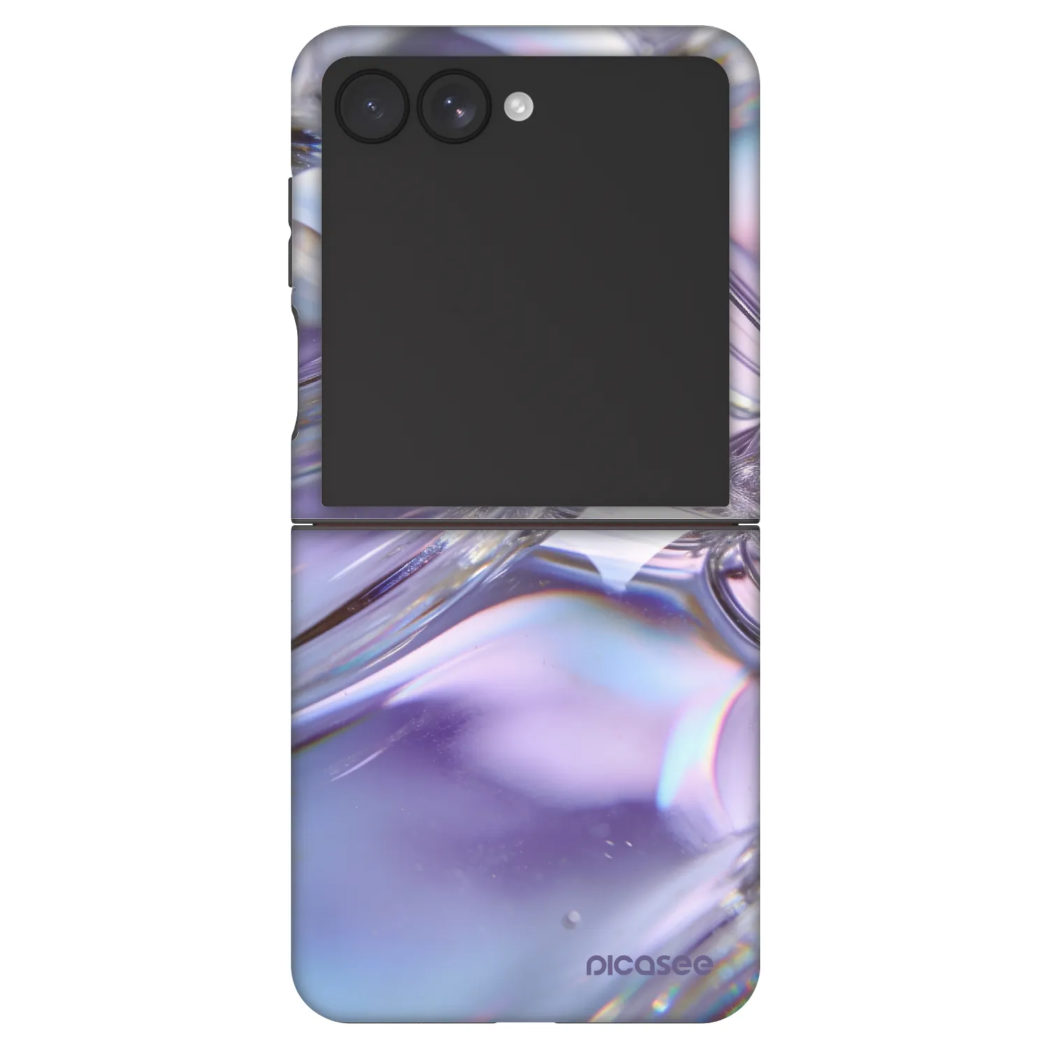 Picasee Fashion Case za Samsung Galaxy Z Flip7 5G - Iridescent bubbles