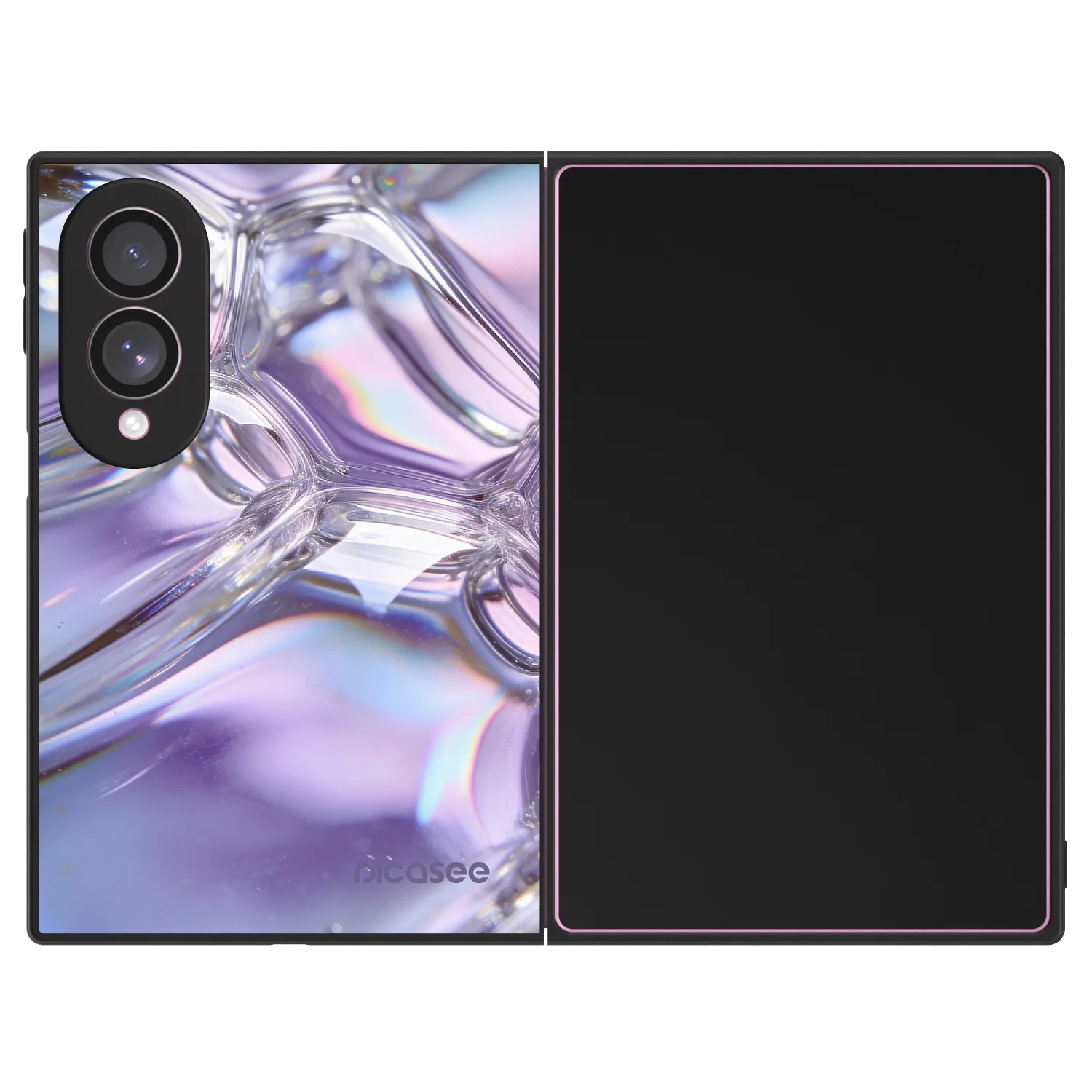 Picasee ULTIMATE CASE za Samsung Galaxy Z Fold8 5G - Iridescent bubbles