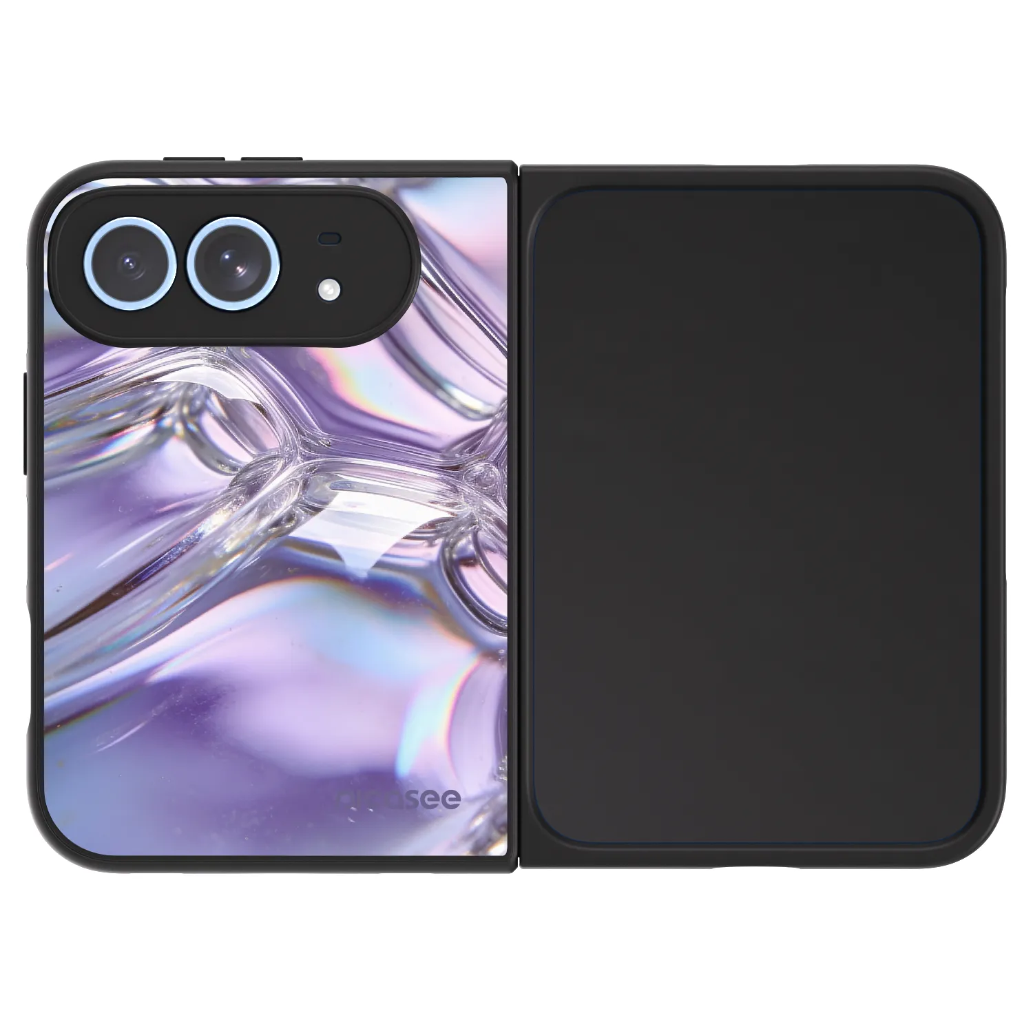 Picasee ULTIMATE CASE MagSafe za Apple iPhone Duo - Iridescent bubbles