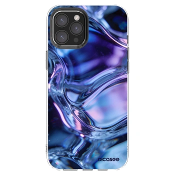 Picasee silikonski prozorni ovitek za Apple iPhone 12 Pro Max - Iris liquid