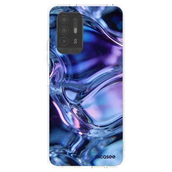 Picasee silikonski prozorni ovitek za OPPO A94 5G - Iris liquid
