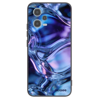 Picasee silikonski črni ovitek za Xiaomi Redmi Note 12 5G - Iris liquid