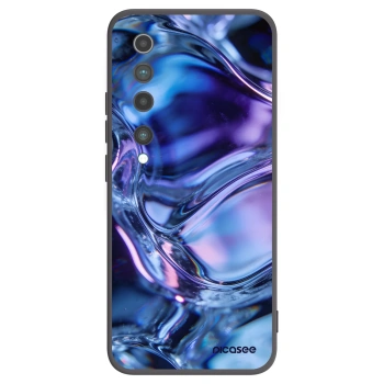 Picasee silikonski črni ovitek za Xiaomi Mi 10 - Iris liquid