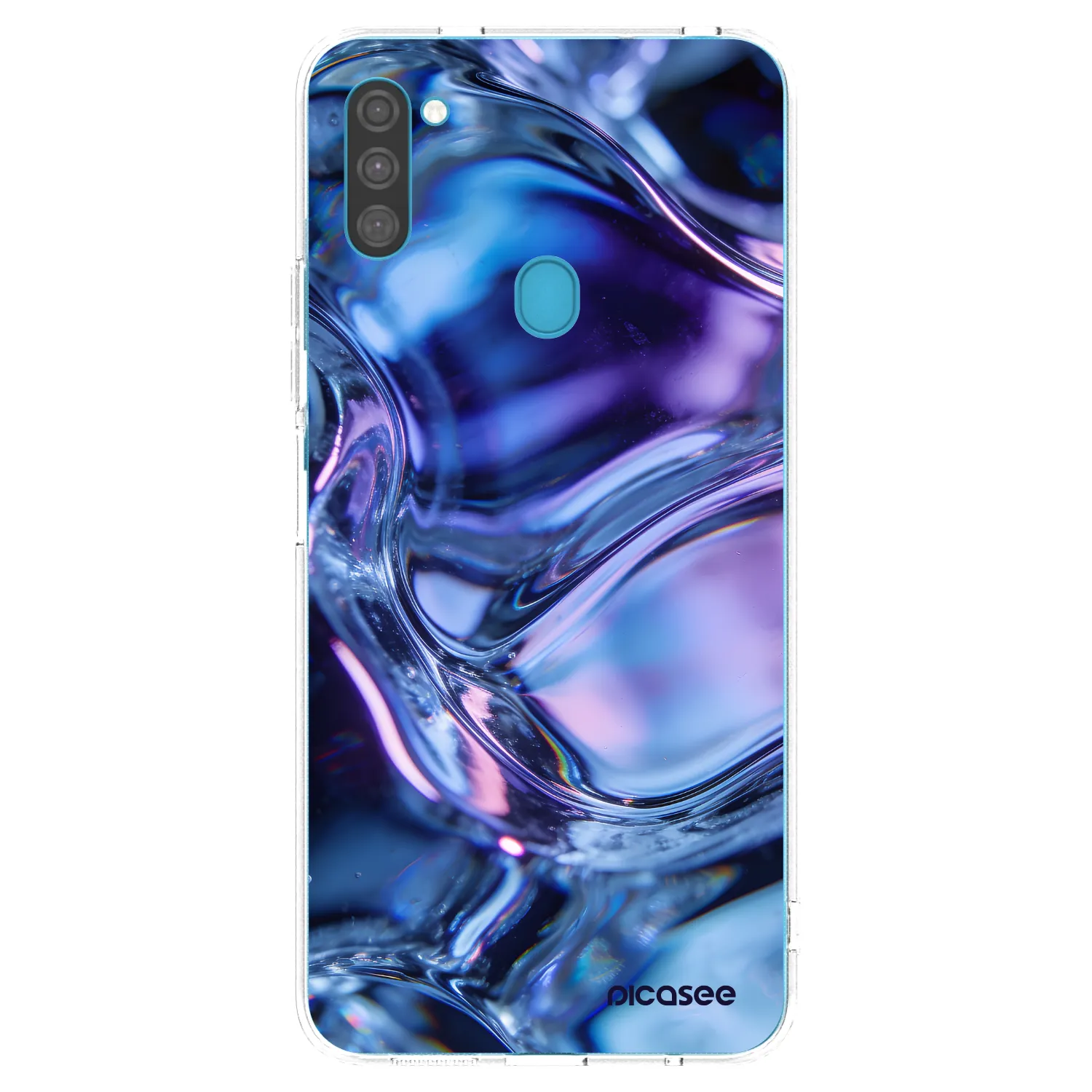 Picasee silikonski prozorni ovitek za Samsung Galaxy M11 - Iris liquid