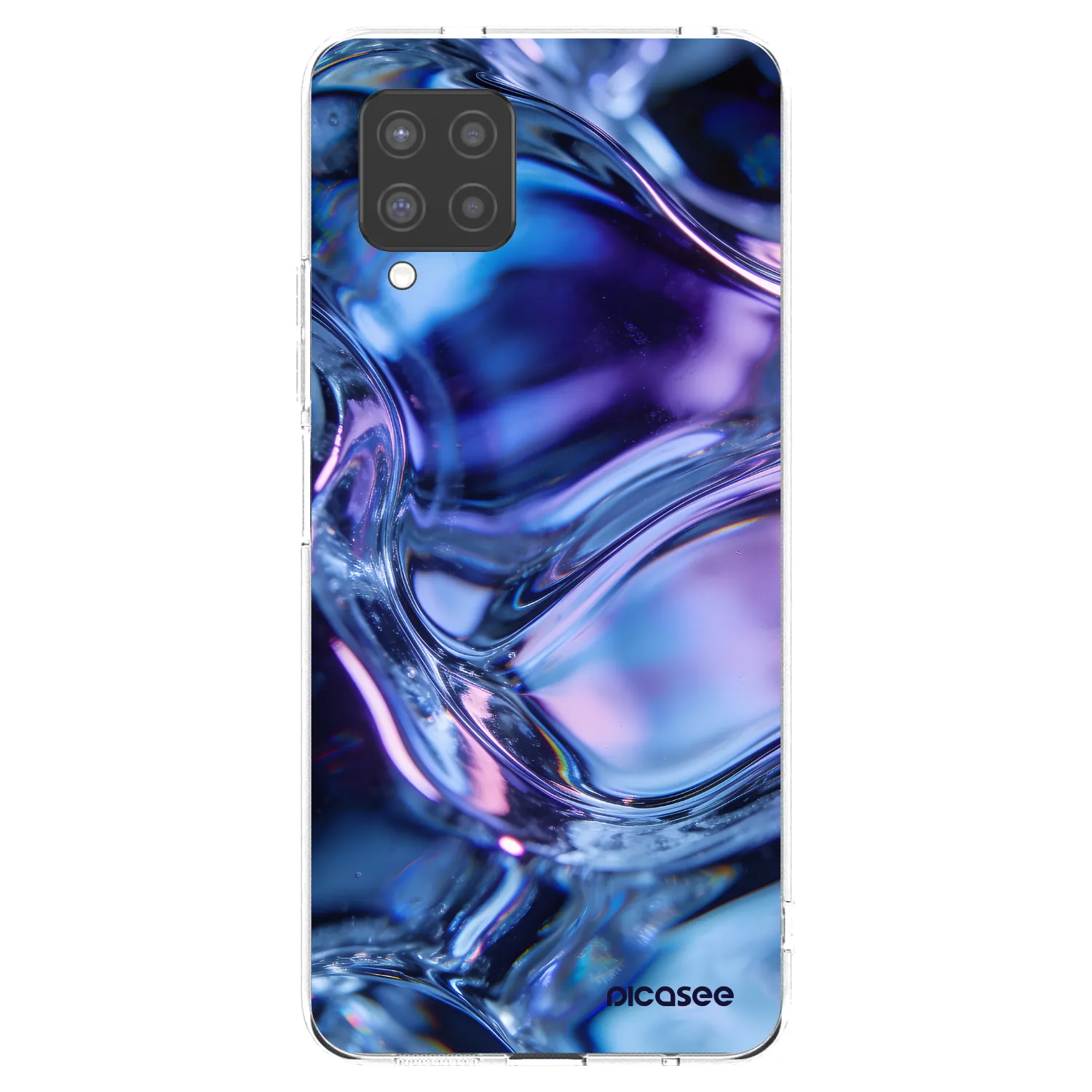 Picasee silikonski prozorni ovitek za Samsung Galaxy A42 A426B - Iris liquid