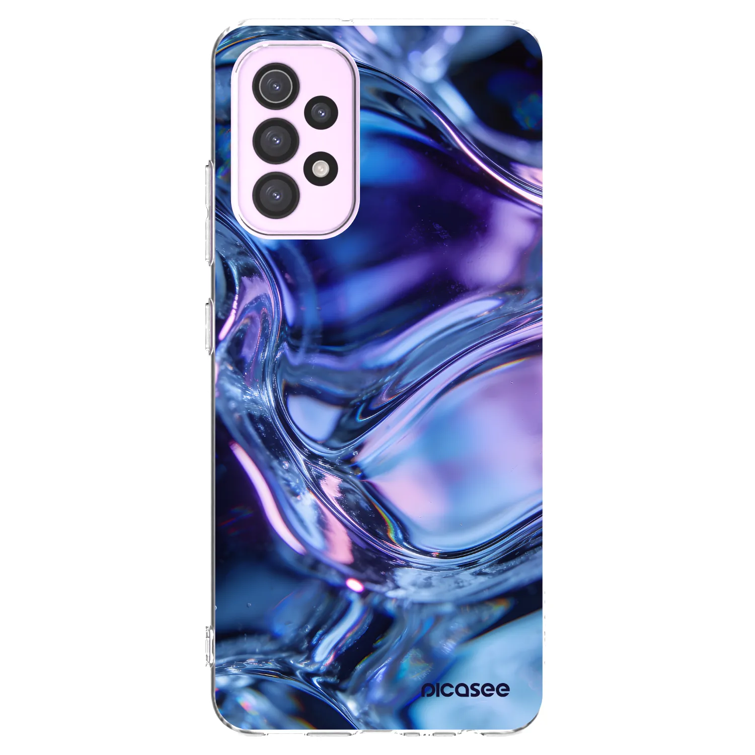 Picasee silikonski prozorni ovitek za Samsung Galaxy A32 5G A326B - Iris liquid