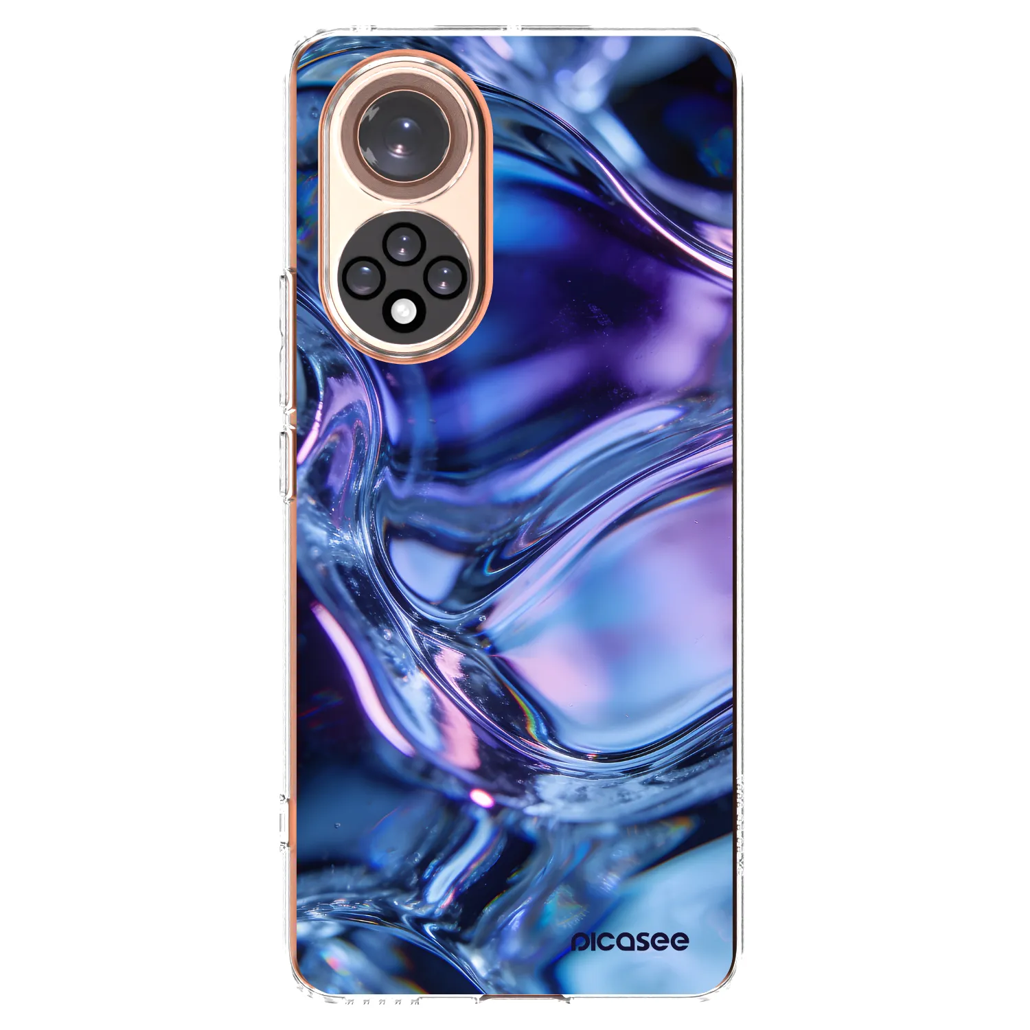 Picasee silikonski prozorni ovitek za Honor 50 5G - Iris liquid