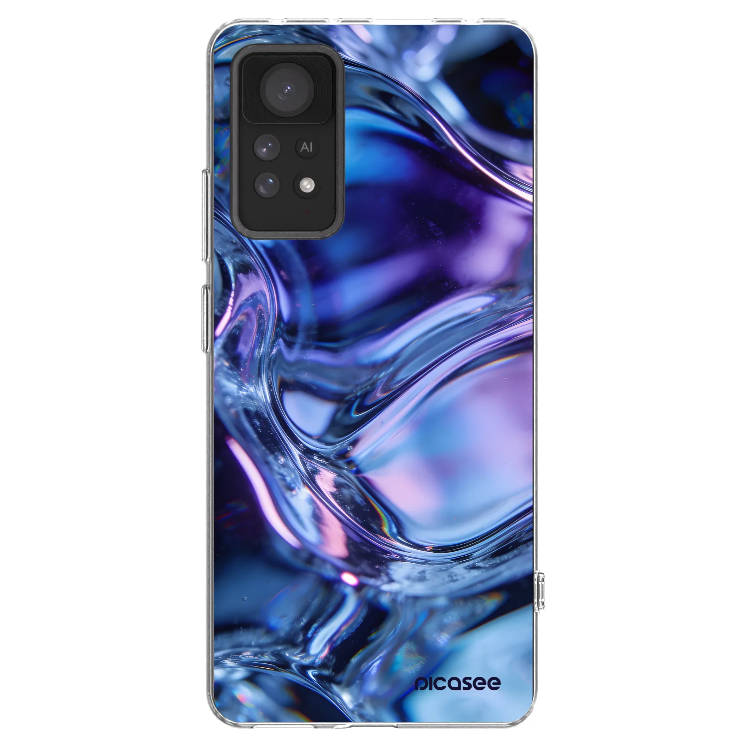 Picasee silikonski prozorni ovitek za Xiaomi Redmi Note 11 Pro 5G - Iris liquid