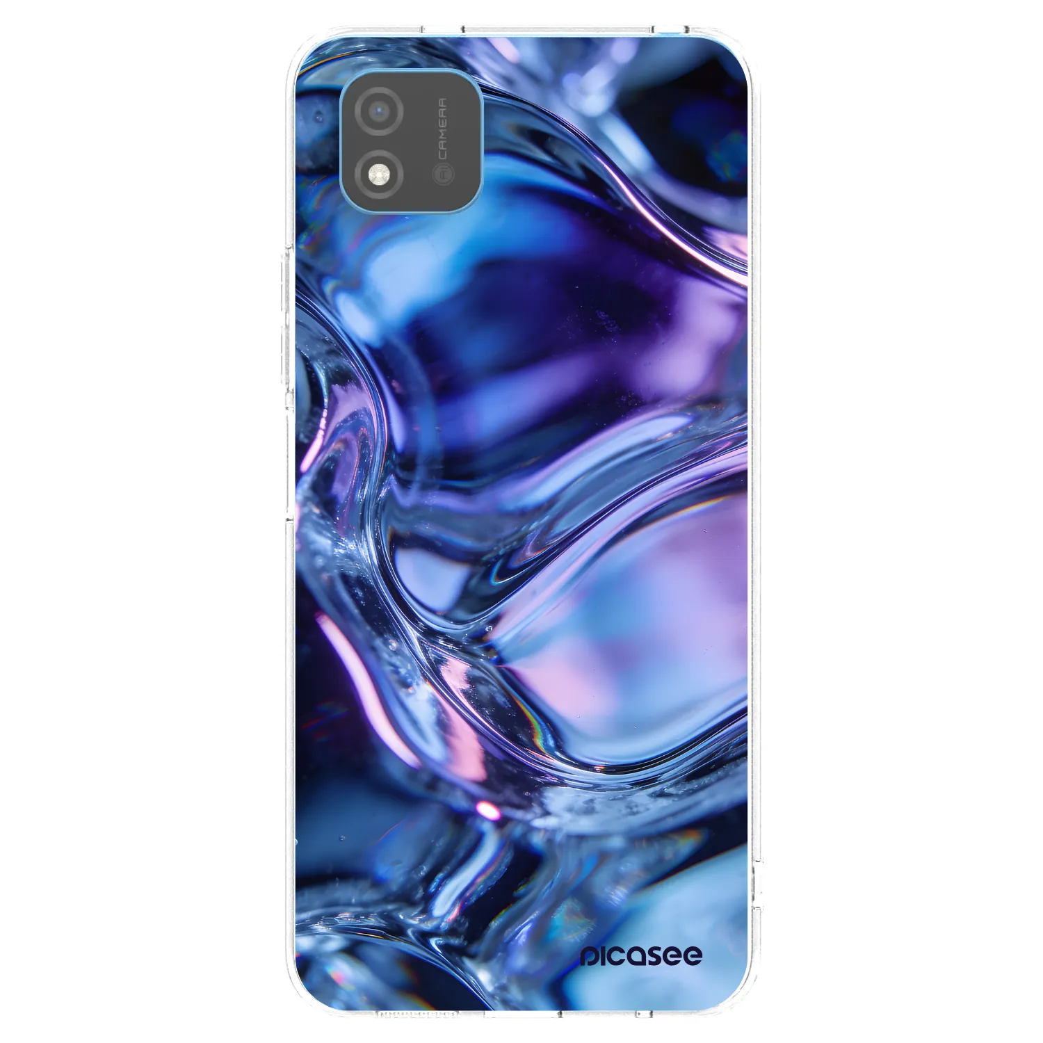 Picasee silikonski prozorni ovitek za Realme C11 (2021) - Iris liquid