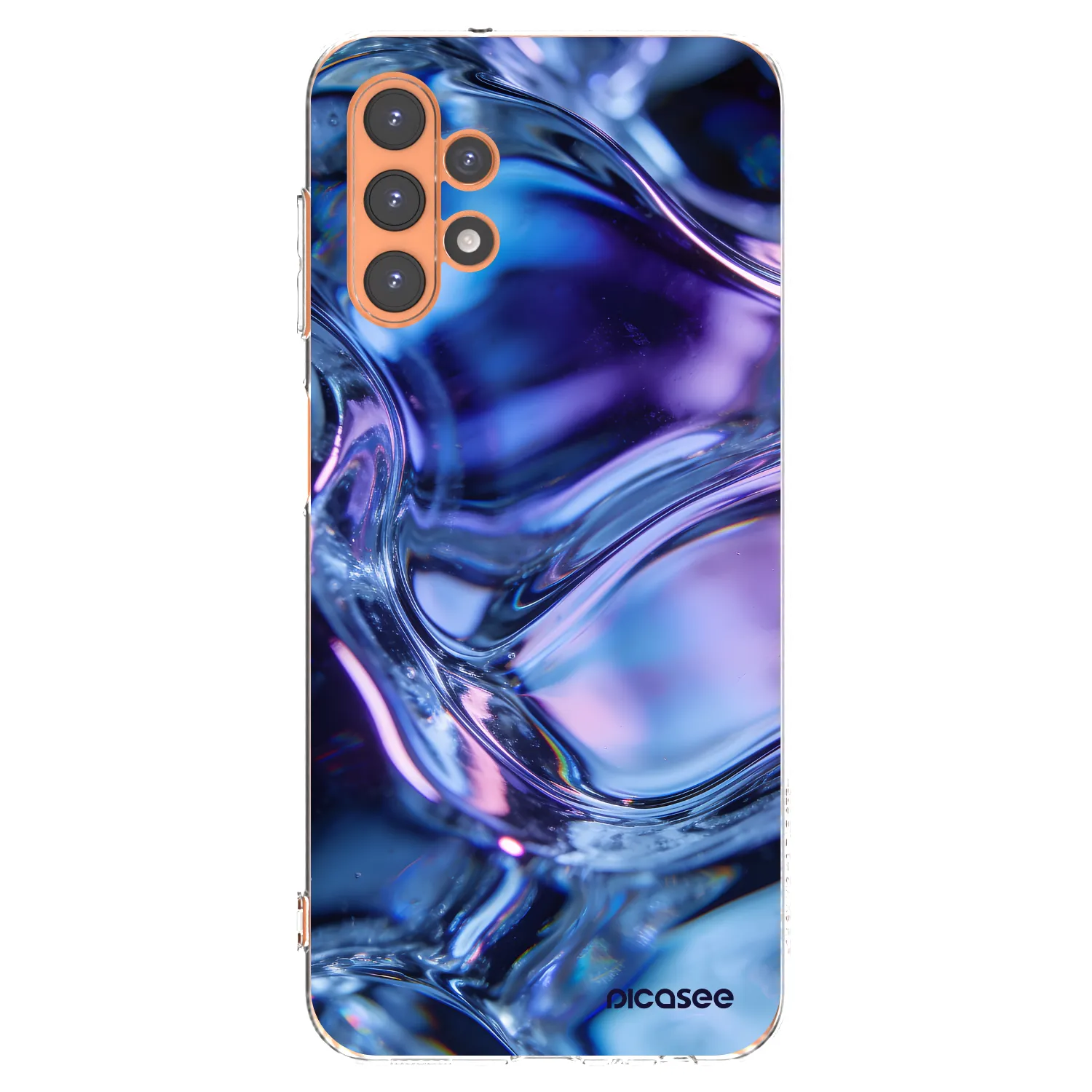 Picasee silikonski prozorni ovitek za Samsung Galaxy A13 4G A135 - Iris liquid
