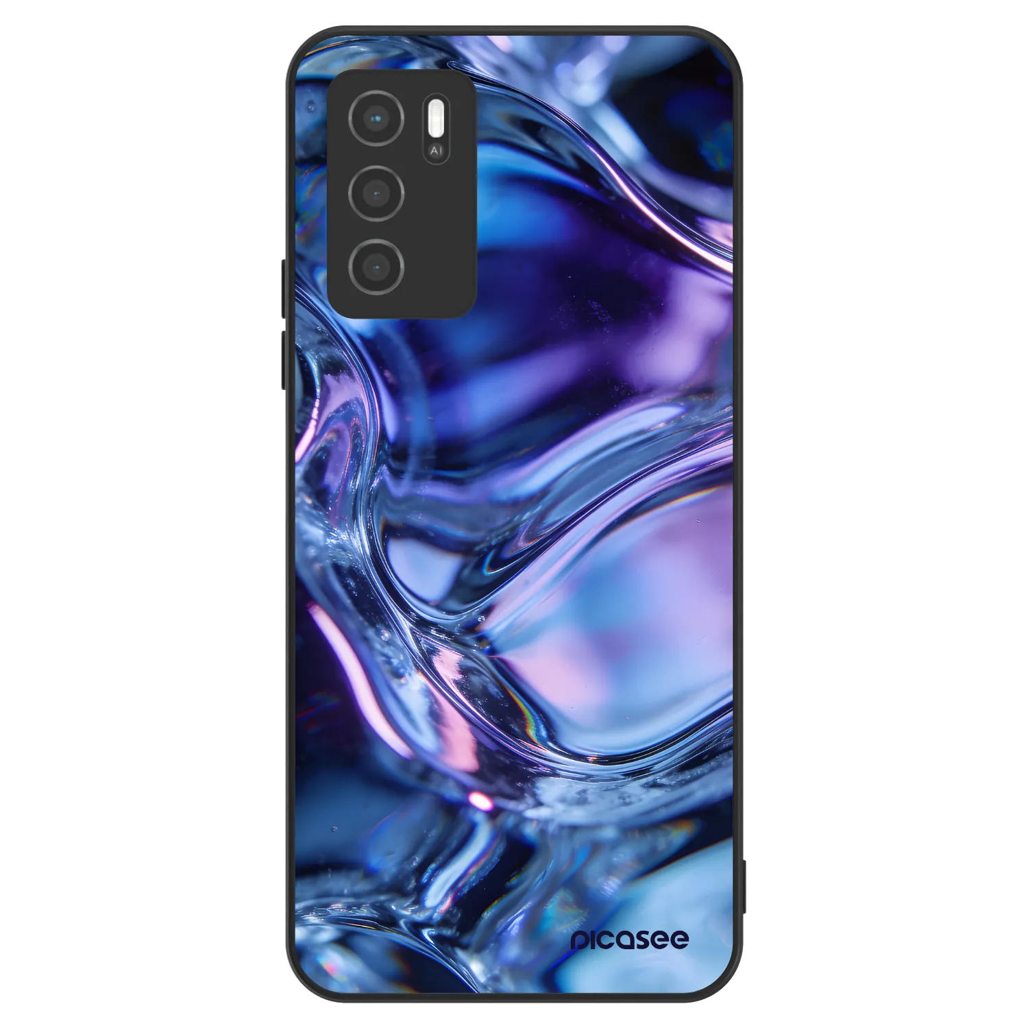 Picasee ULTIMATE CASE za OPPO A16 - Iris liquid