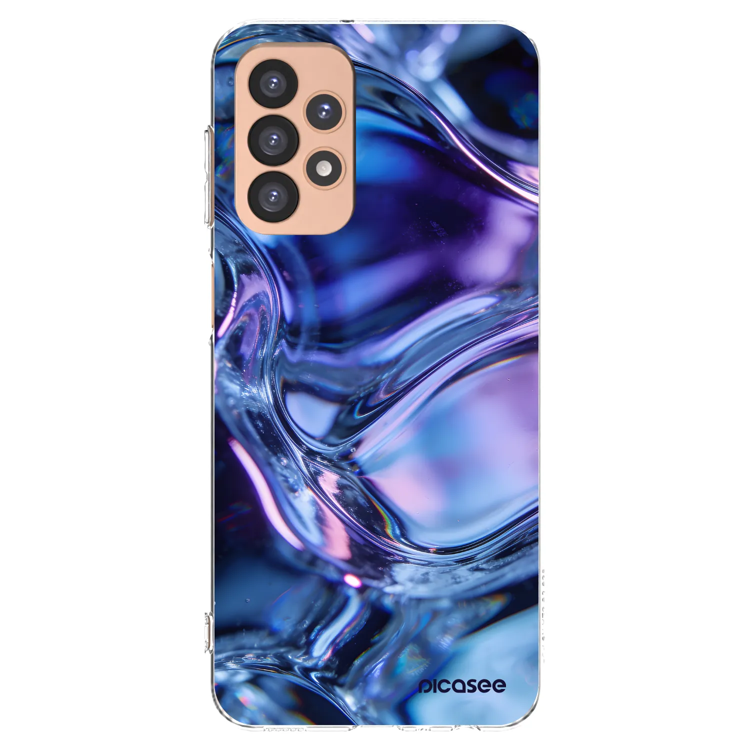 Picasee silikonski prozorni ovitek za Samsung Galaxy A23 A236B 5G - Iris liquid