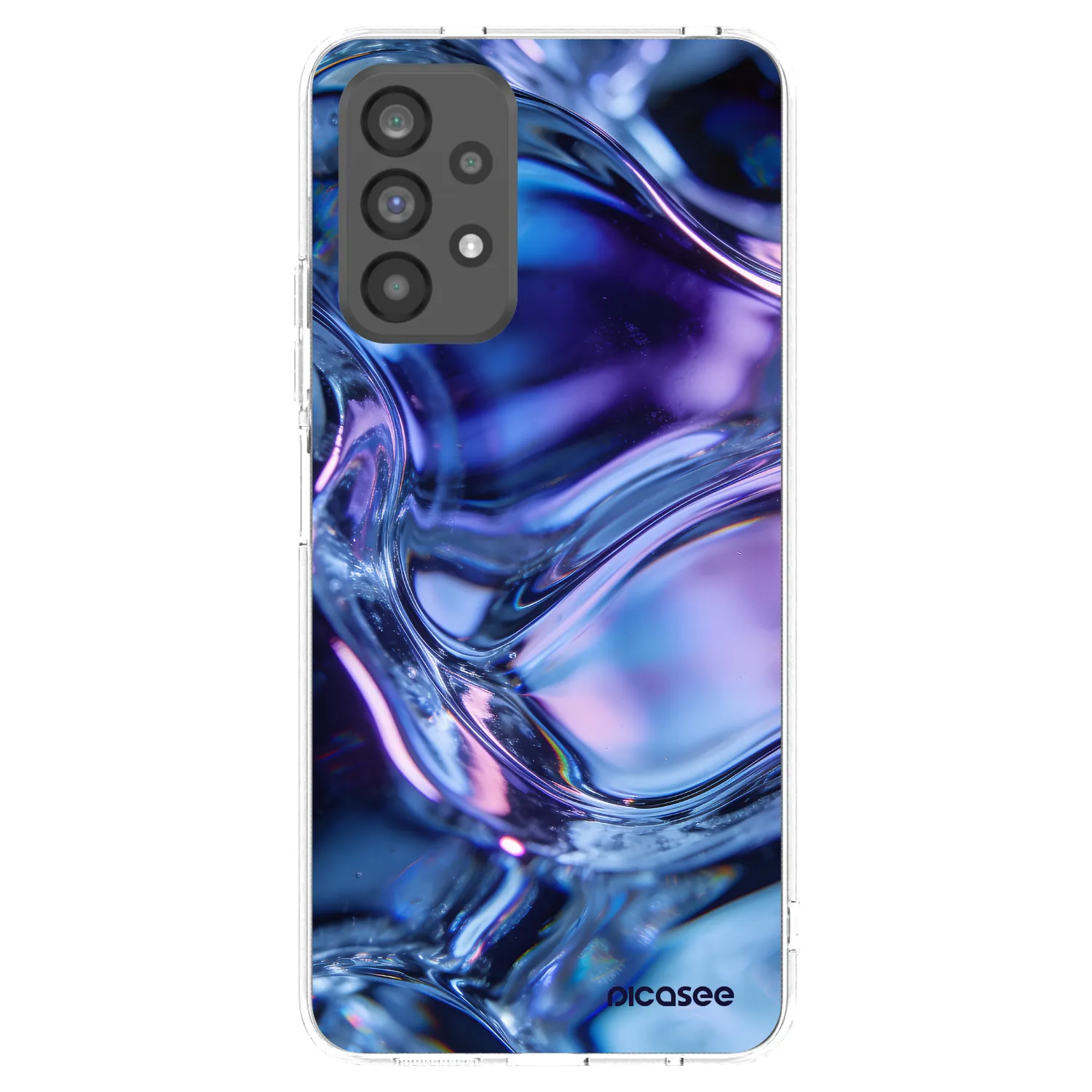 Picasee silikonski prozorni ovitek za Samsung Galaxy A73 5G - Iris liquid