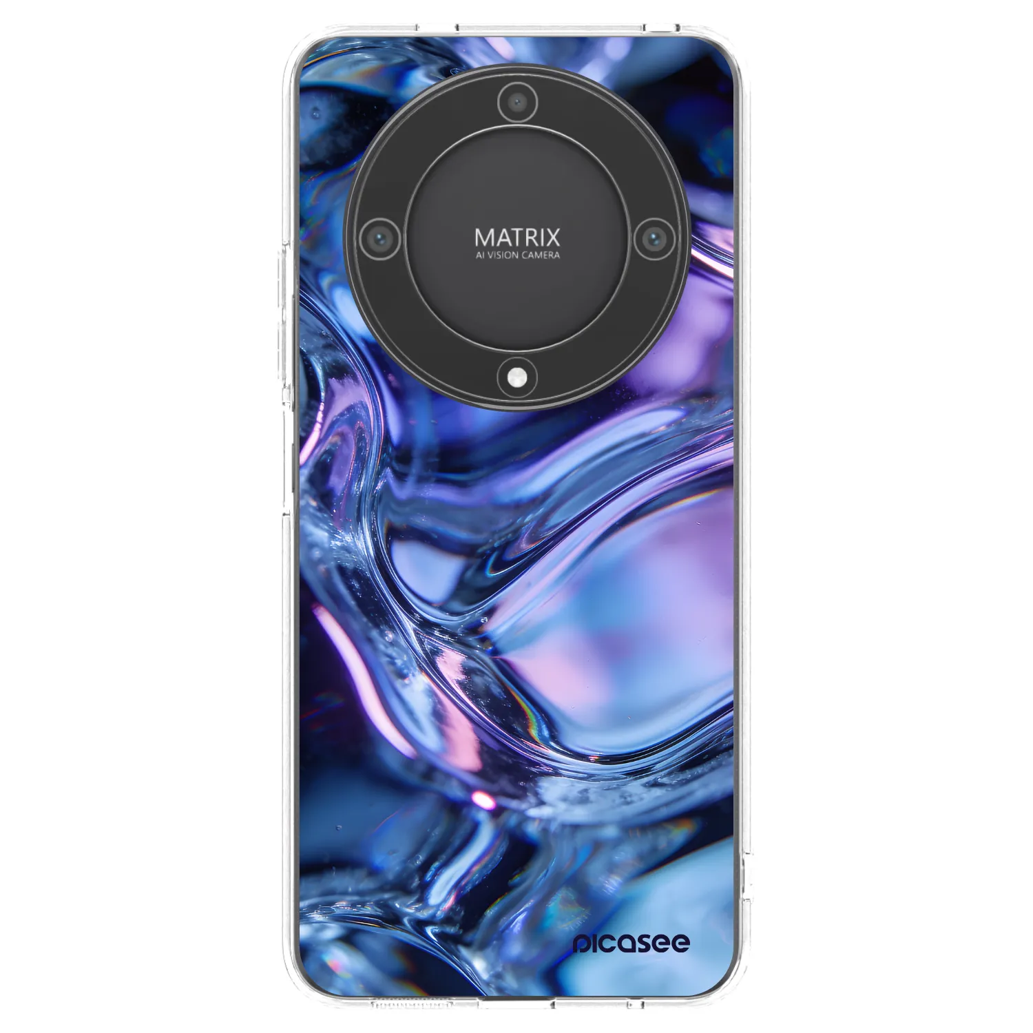 Picasee silikonski prozorni ovitek za Honor Magic5 Lite 5G - Iris liquid