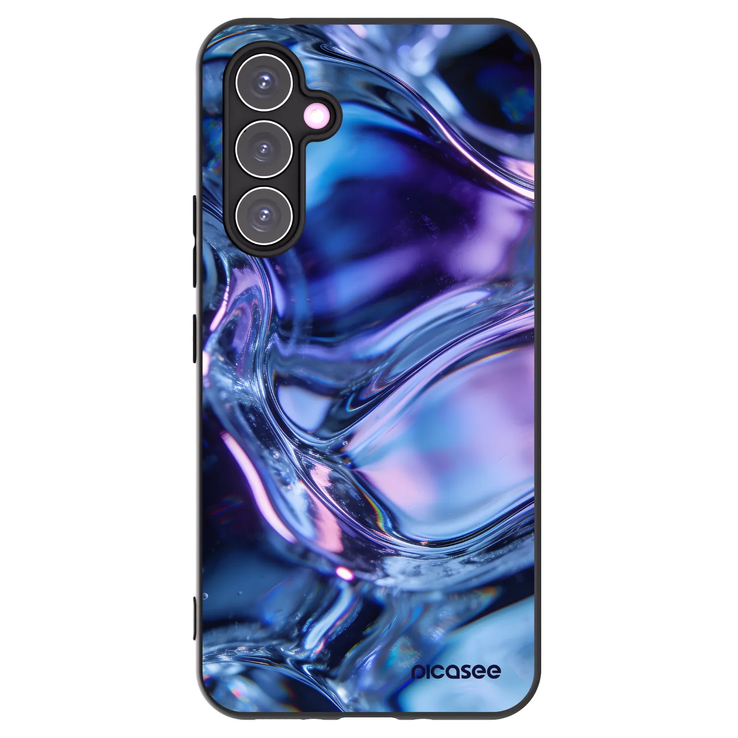 Picasee silikonski črni ovitek za Samsung Galaxy A54 5G A546B - Iris liquid