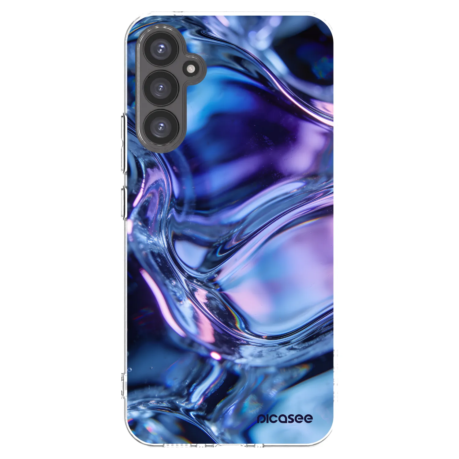 Picasee silikonski prozorni ovitek za Samsung Galaxy A34 5G A346B - Iris liquid