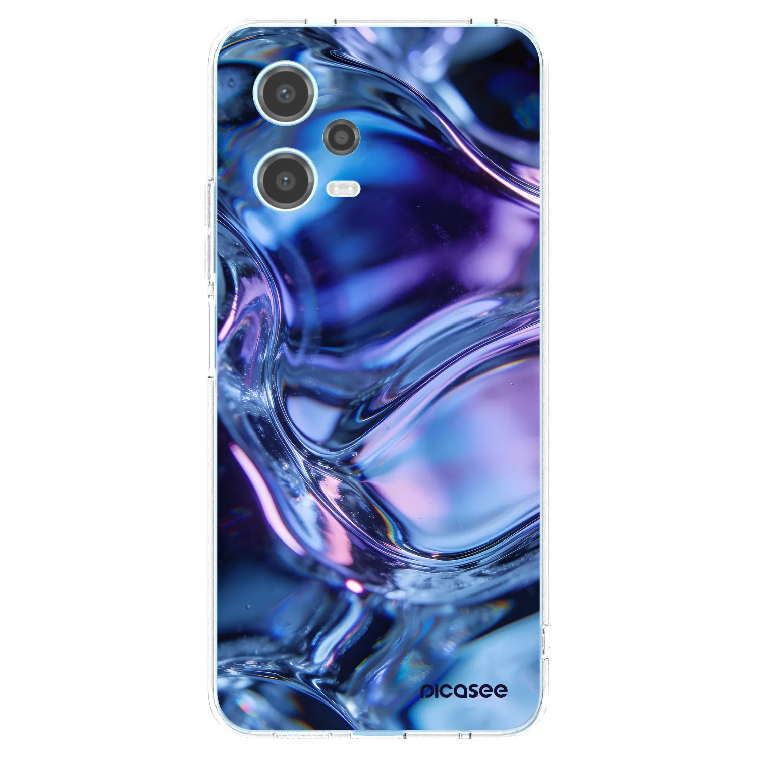 Picasee silikonski prozorni ovitek za Xiaomi Redmi Note 12 5G - Iris liquid