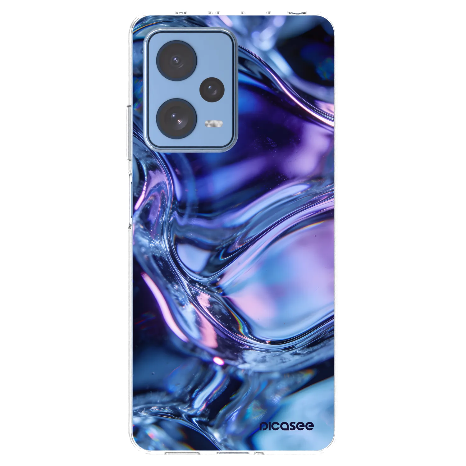 Picasee silikonski prozorni ovitek za Xiaomi Redmi Note 12 Pro 5G - Iris liquid