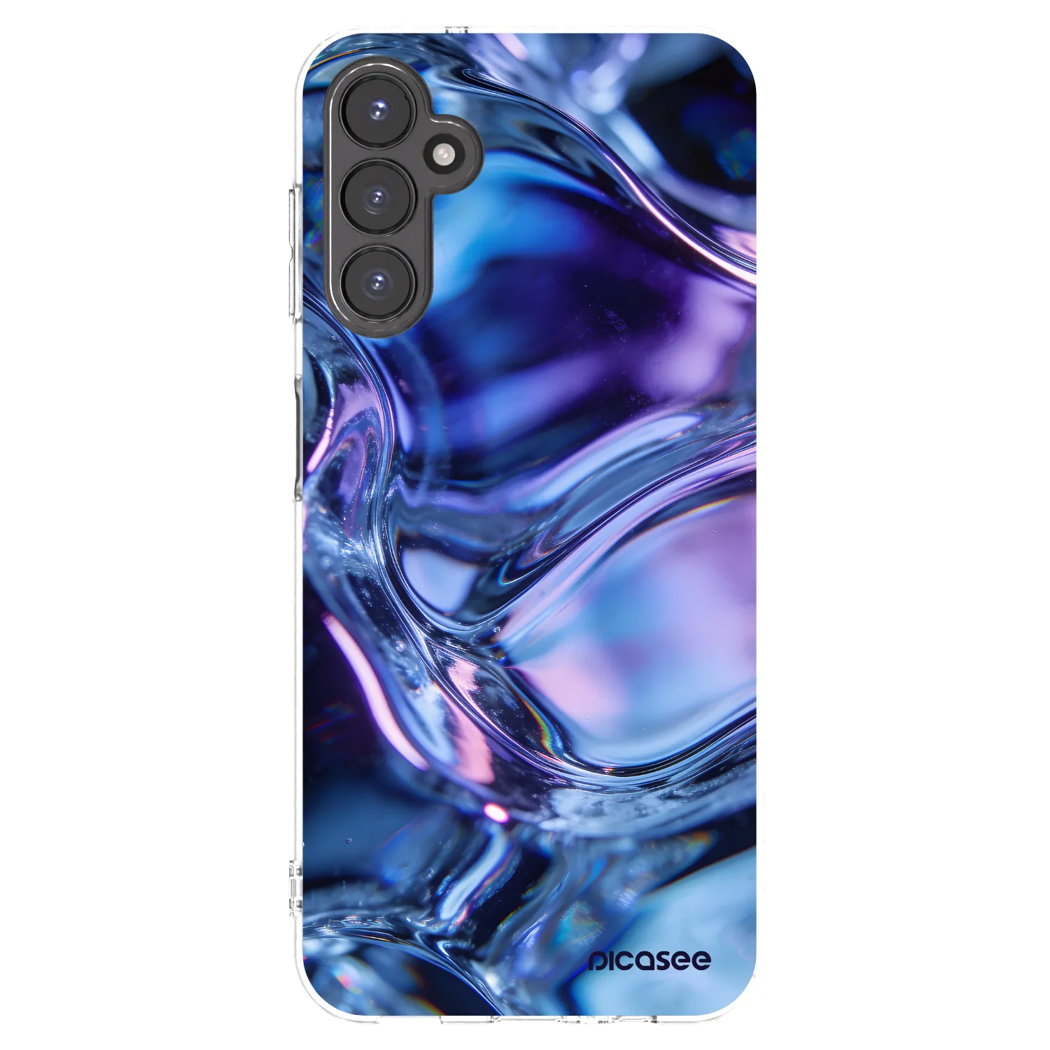 Picasee silikonski prozorni ovitek za Samsung Galaxy A14 4G A145R - Iris liquid