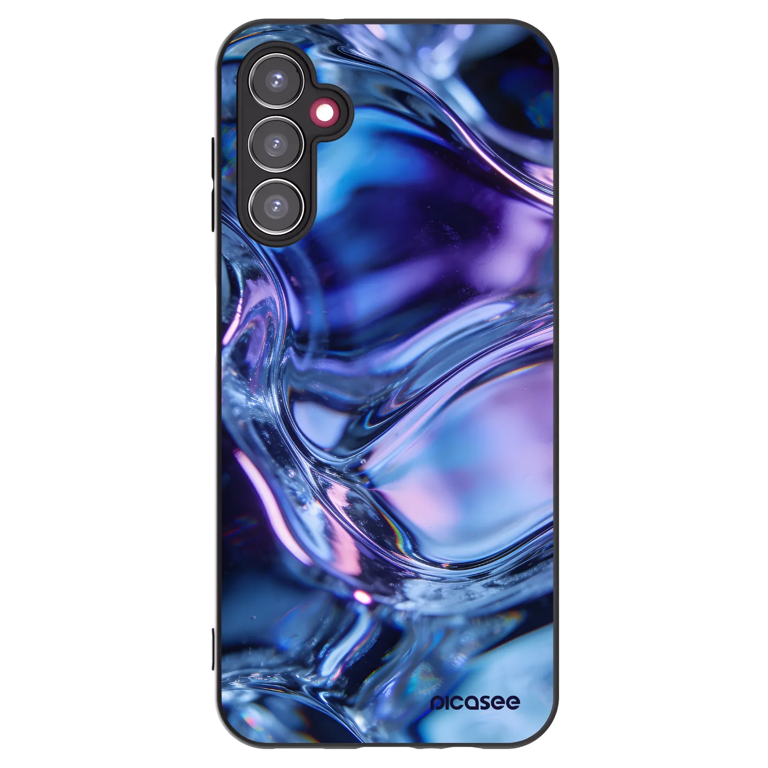 Picasee silikonski črni ovitek za Samsung Galaxy A14 5G A146P - Iris liquid