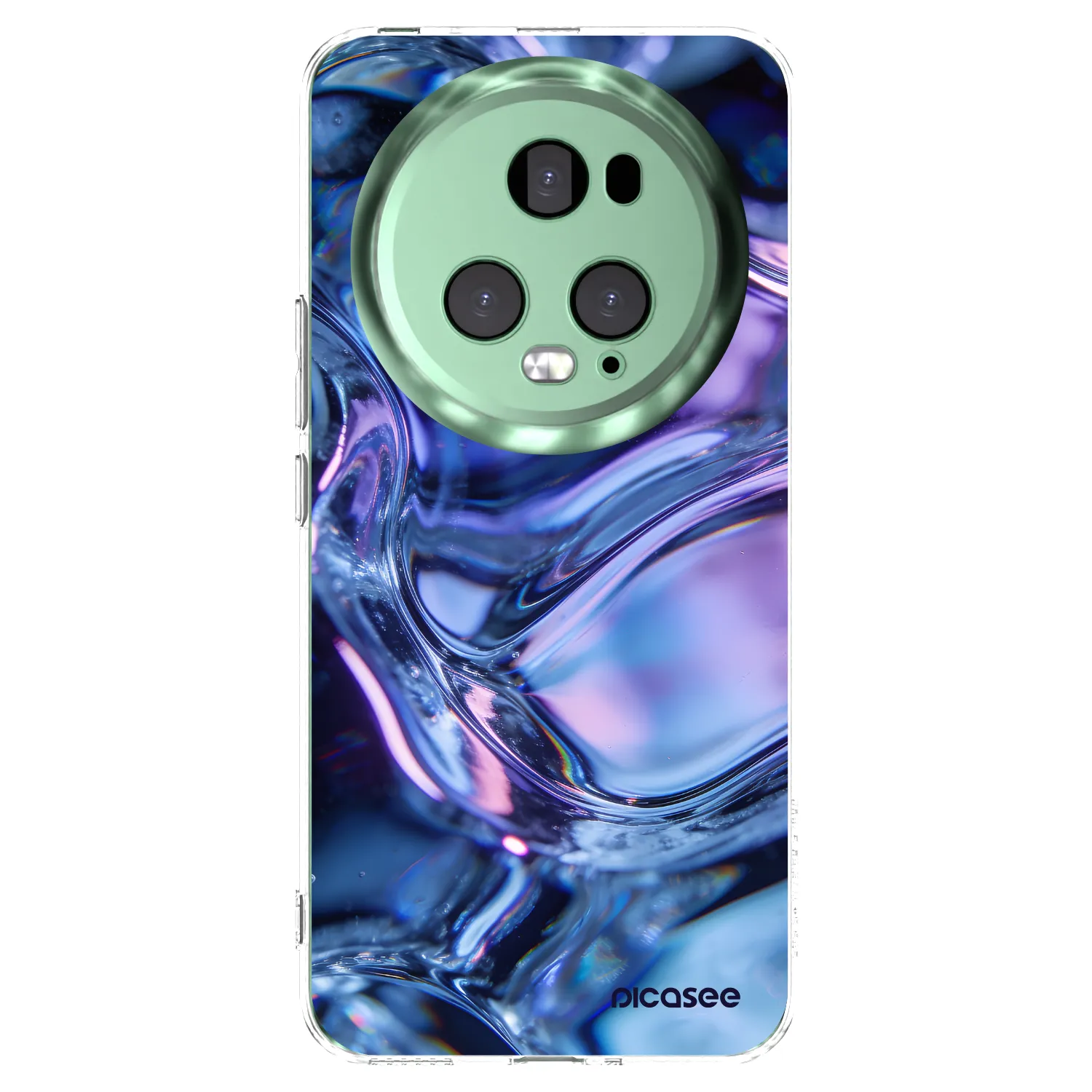 Picasee silikonski prozorni ovitek za Honor Magic5 Pro - Iris liquid